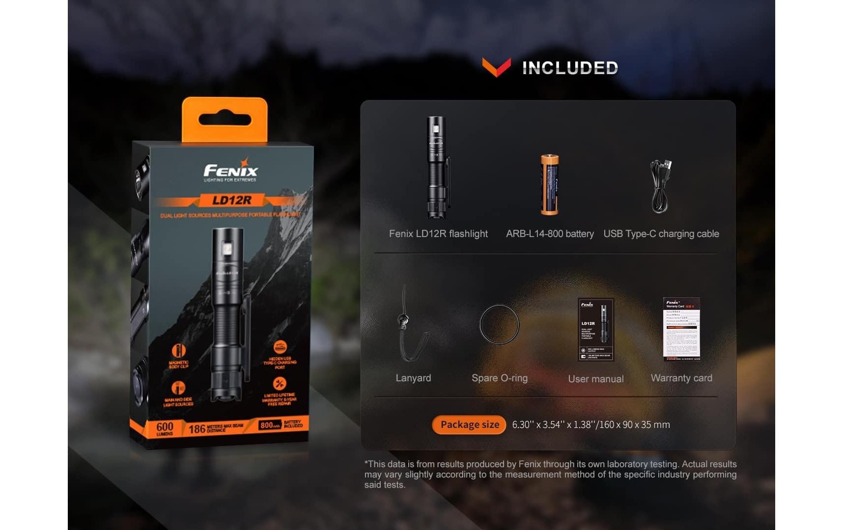 Fenix Taschenlampe »LD12R«
