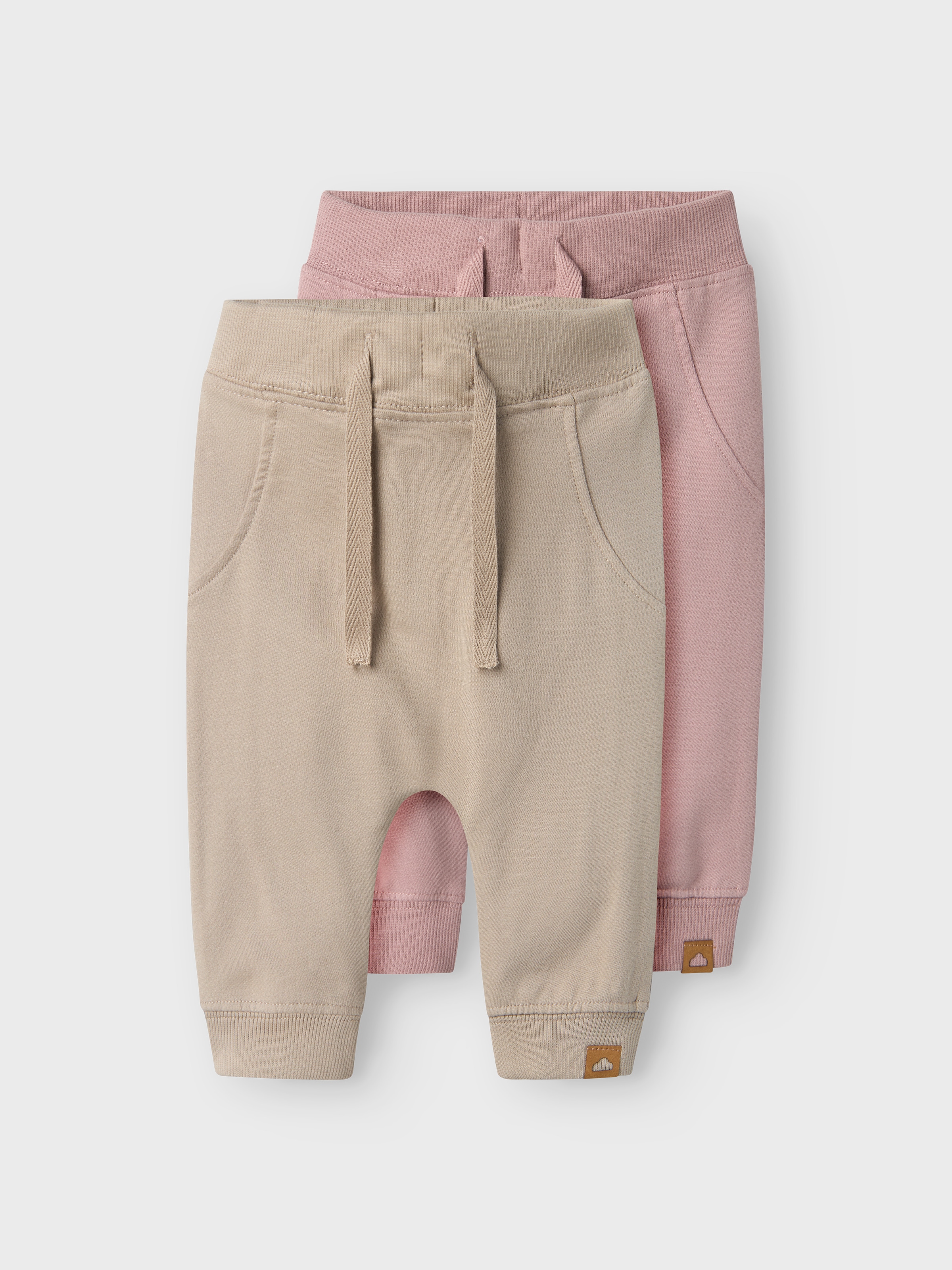 Name It Pantalon sweat »NBNTAKKI mit verstellbarem Bund und bequemer Form«  mélangé, coupe régulière, mélange de coton, tissu sweat