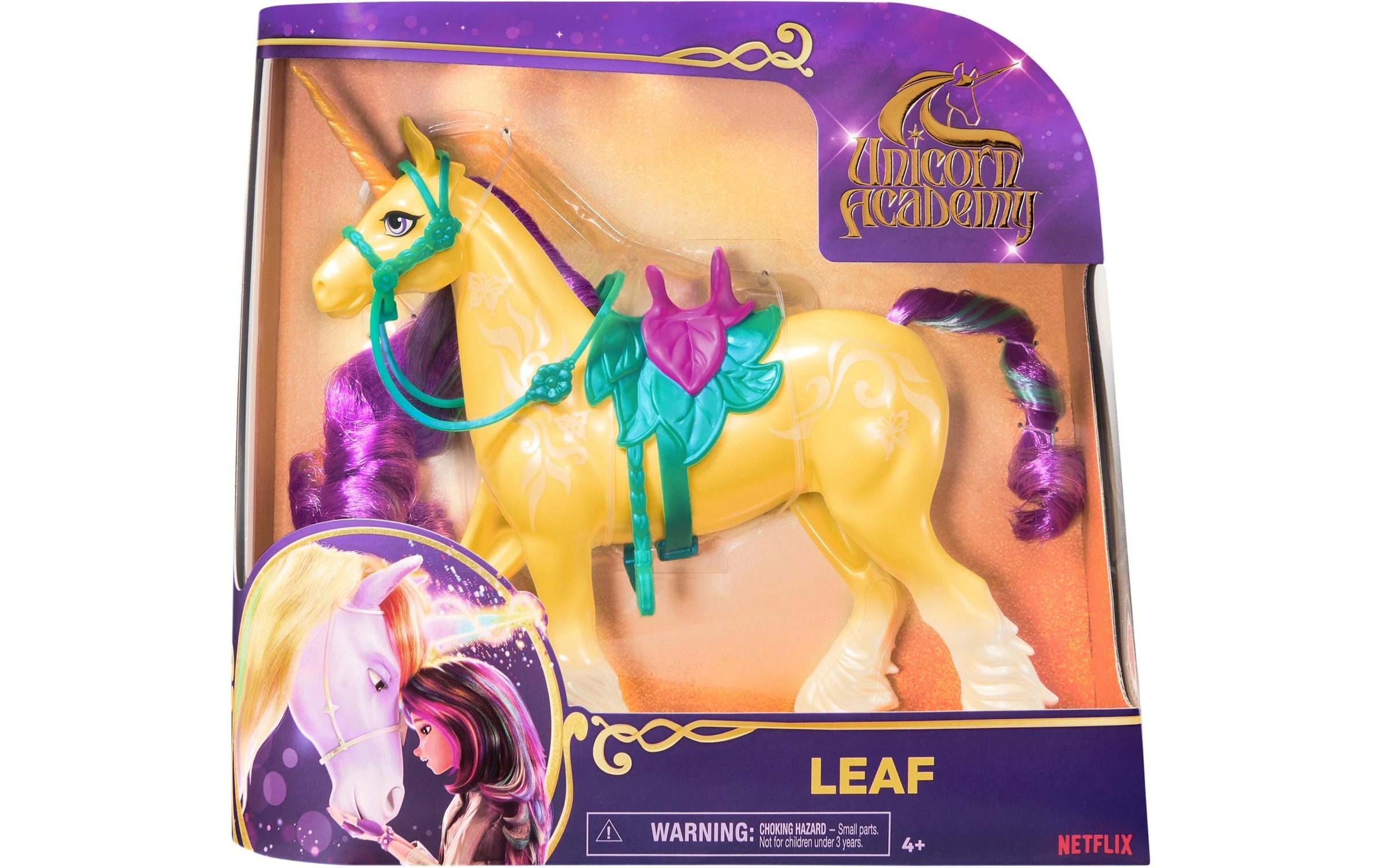 Anziehpuppe »Spinmaster Unicorn Academy Leaf«