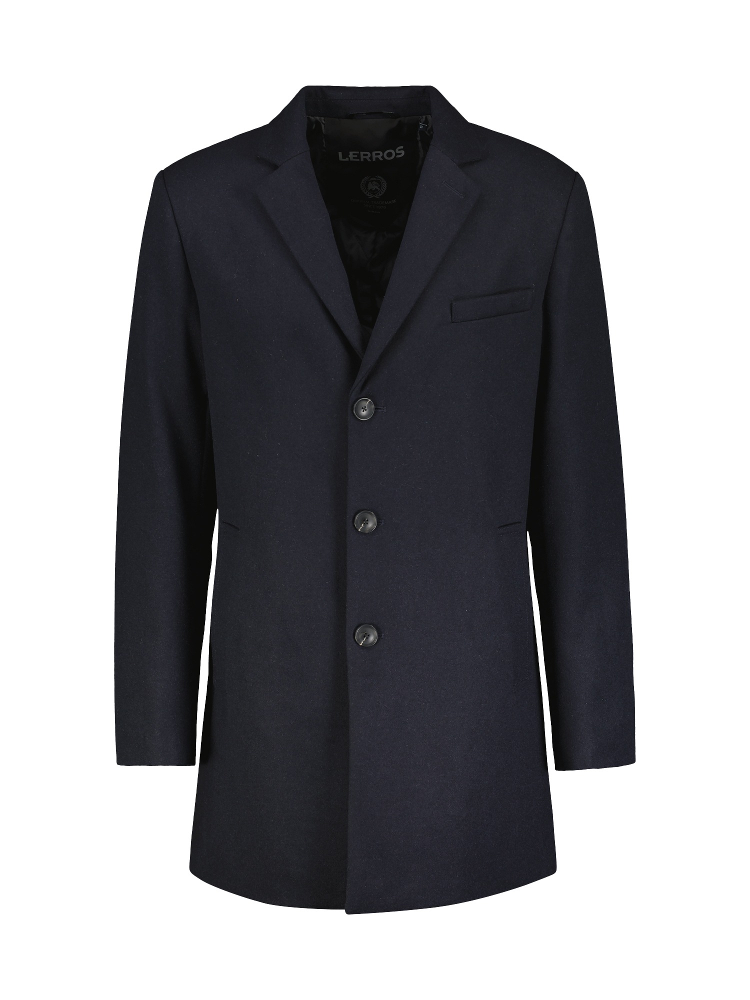 LERROS Wollmantel »LERROS Eleganter Mantel mit Reverskragen und Wollanteil« Keine Angabe