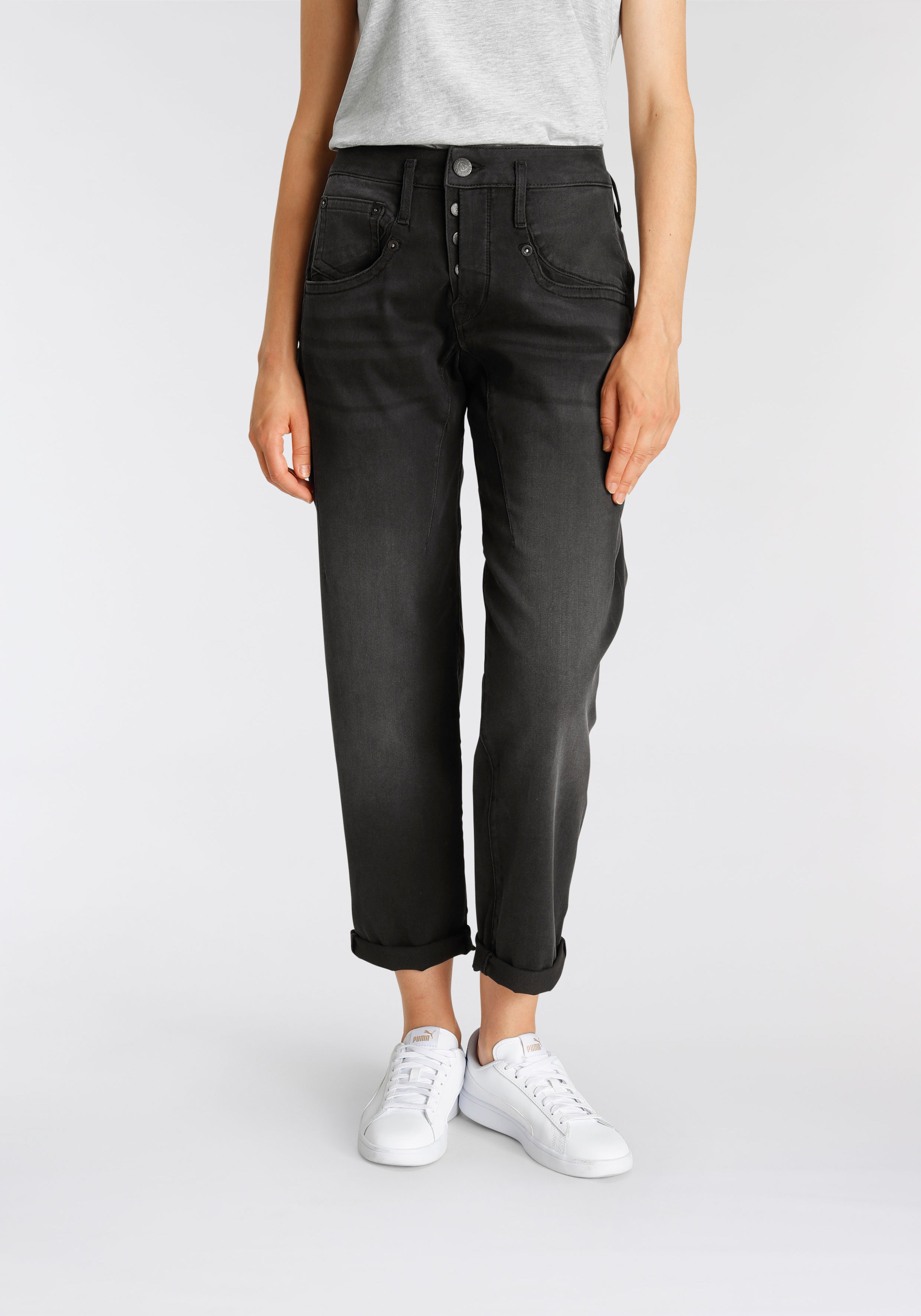 Image of Herrlicher Boyfriend-Jeans »SHYRA TAP REUSED«, mit markantem Button Fly bei Ackermann Versand Schweiz