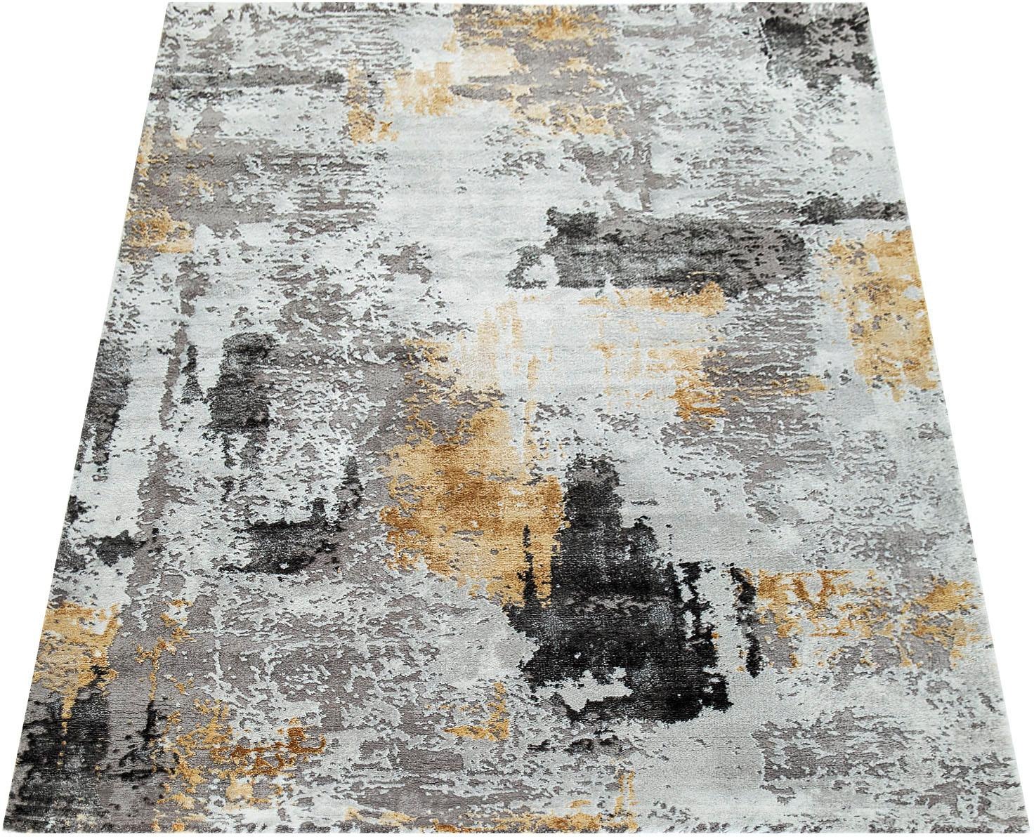 Image of Paco Home Läufer »Crayon 451«, rechteckig, 15 mm Höhe, Kurzflor mit abstraktem 3D-Design bei Ackermann Versand Schweiz