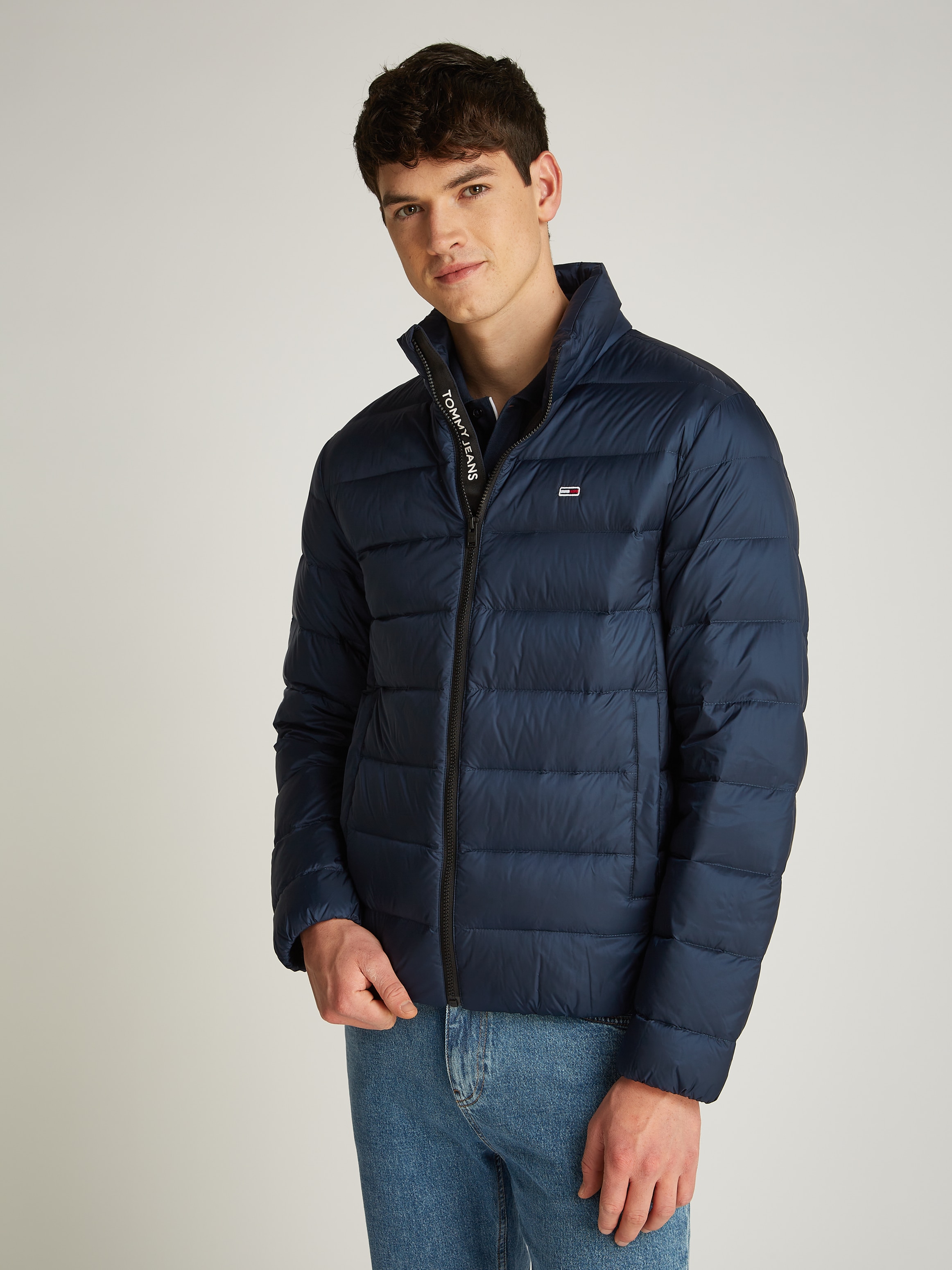 TOMMY JEANS Plus Steppjacke »TJM LT DOWN JACKET EXT«, in Grossen Grössen, Logostickerei,...