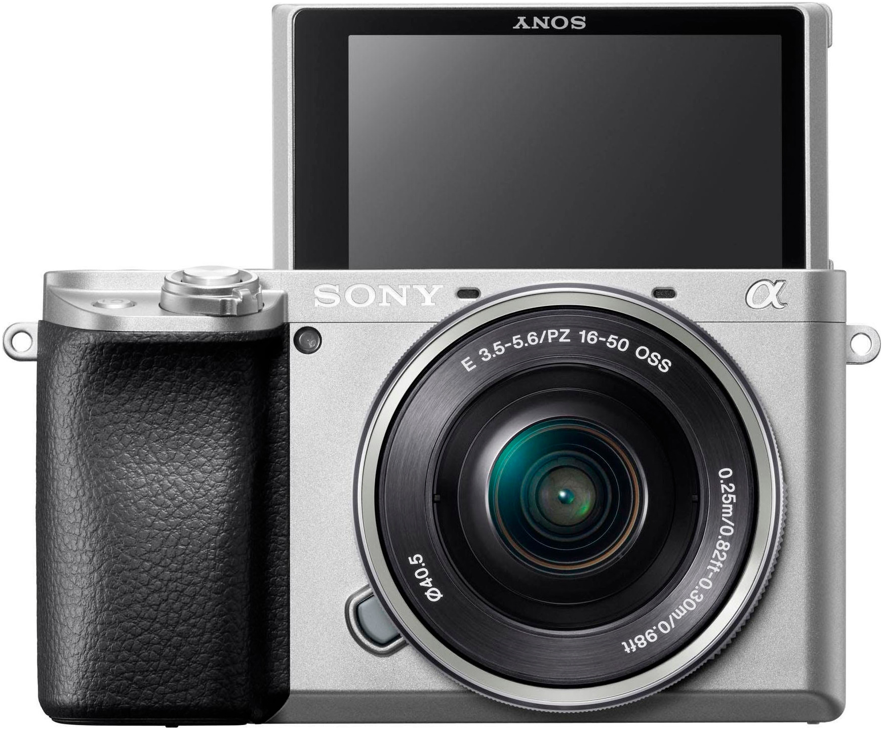 Sony Kompaktkamera »Alpha 6100 + 16-50mm Objektiv« , 24,2 , Bluetooth