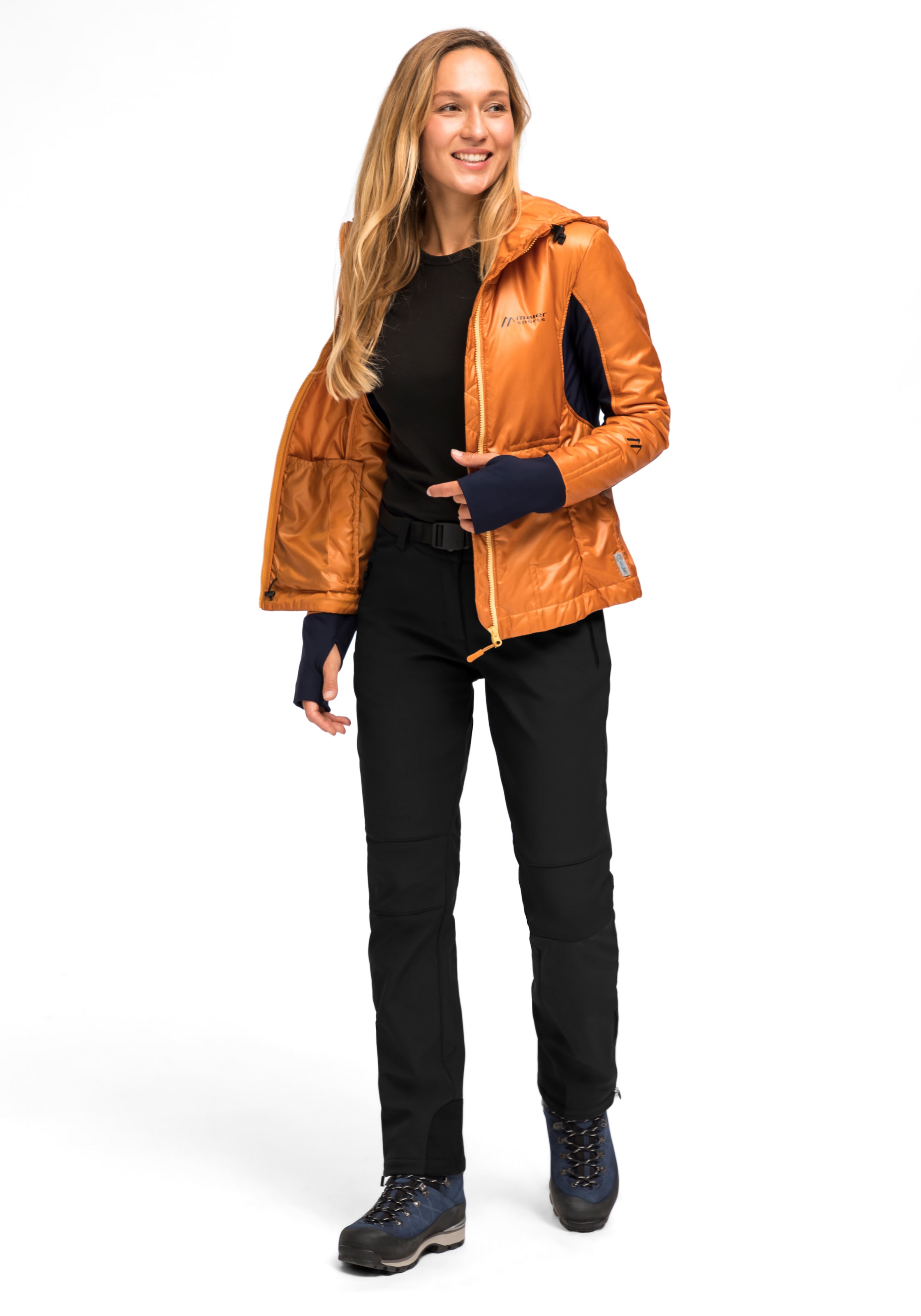 Maier Sports Pantalon fonctionnel »Tech Pants W«  pantalon softshell chaud, élastique et coupe-vent