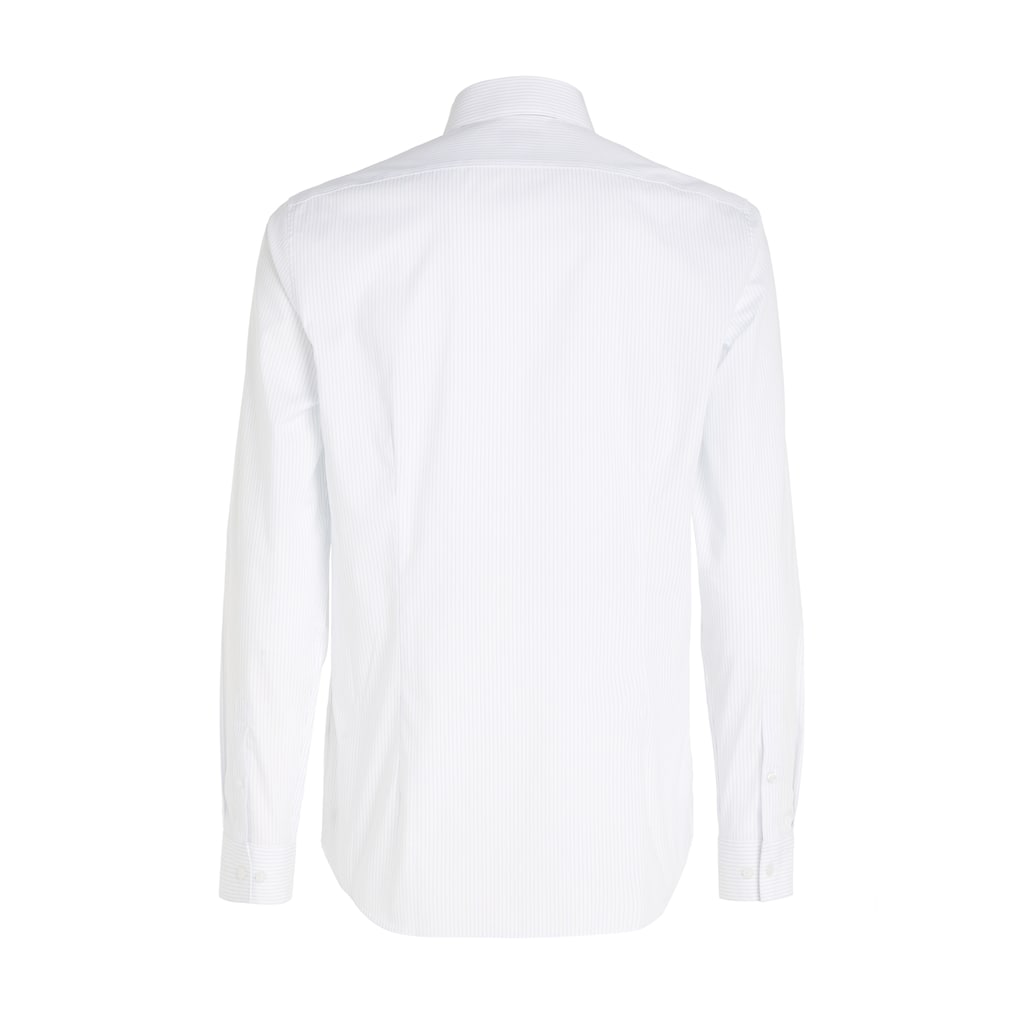 Calvin Klein Langarmhemd »STRETCH STRIPE SLIM SHIRT«