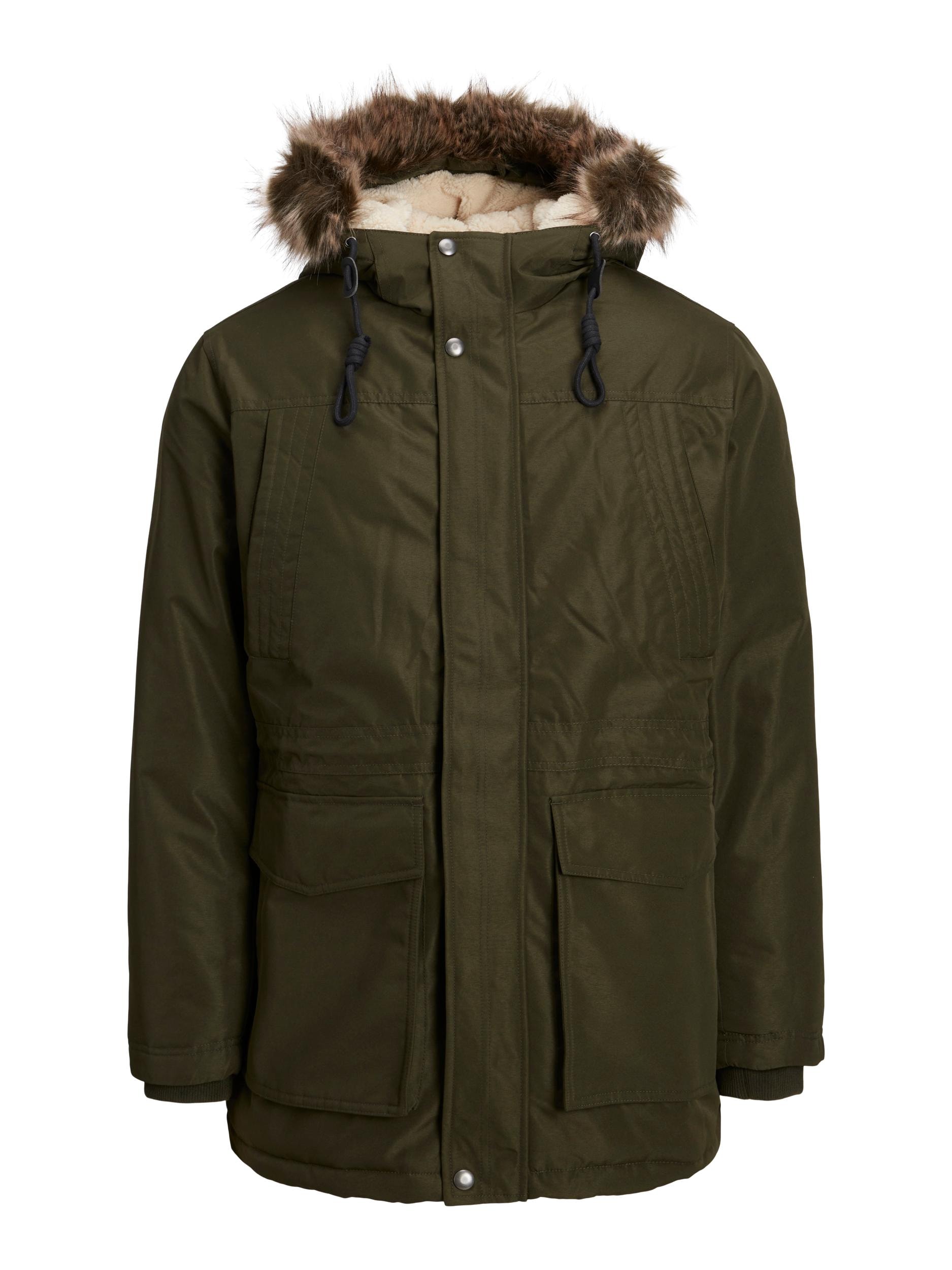 Jack & Jones Outdoorjacke »JJDAVID PARKA JACKET«, mit Kapuze