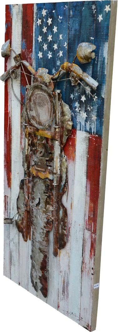 Image of Kayoom Wandbild »Metall United Staates I«, 70cm x 140cm bei Ackermann Versand Schweiz