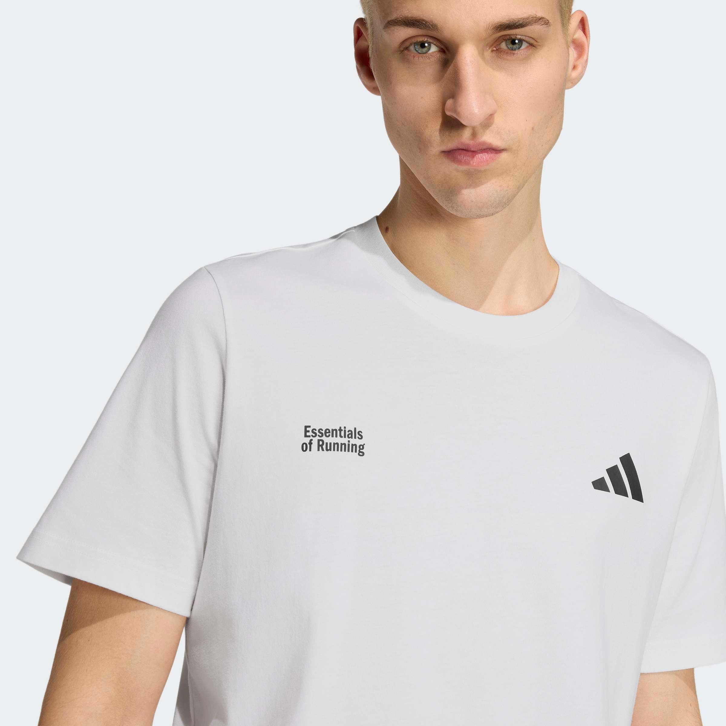 adidas Performance Laufshirt »RUN ESSENTIALS GRAFIK« aus Baumwolle, für Erwachsene