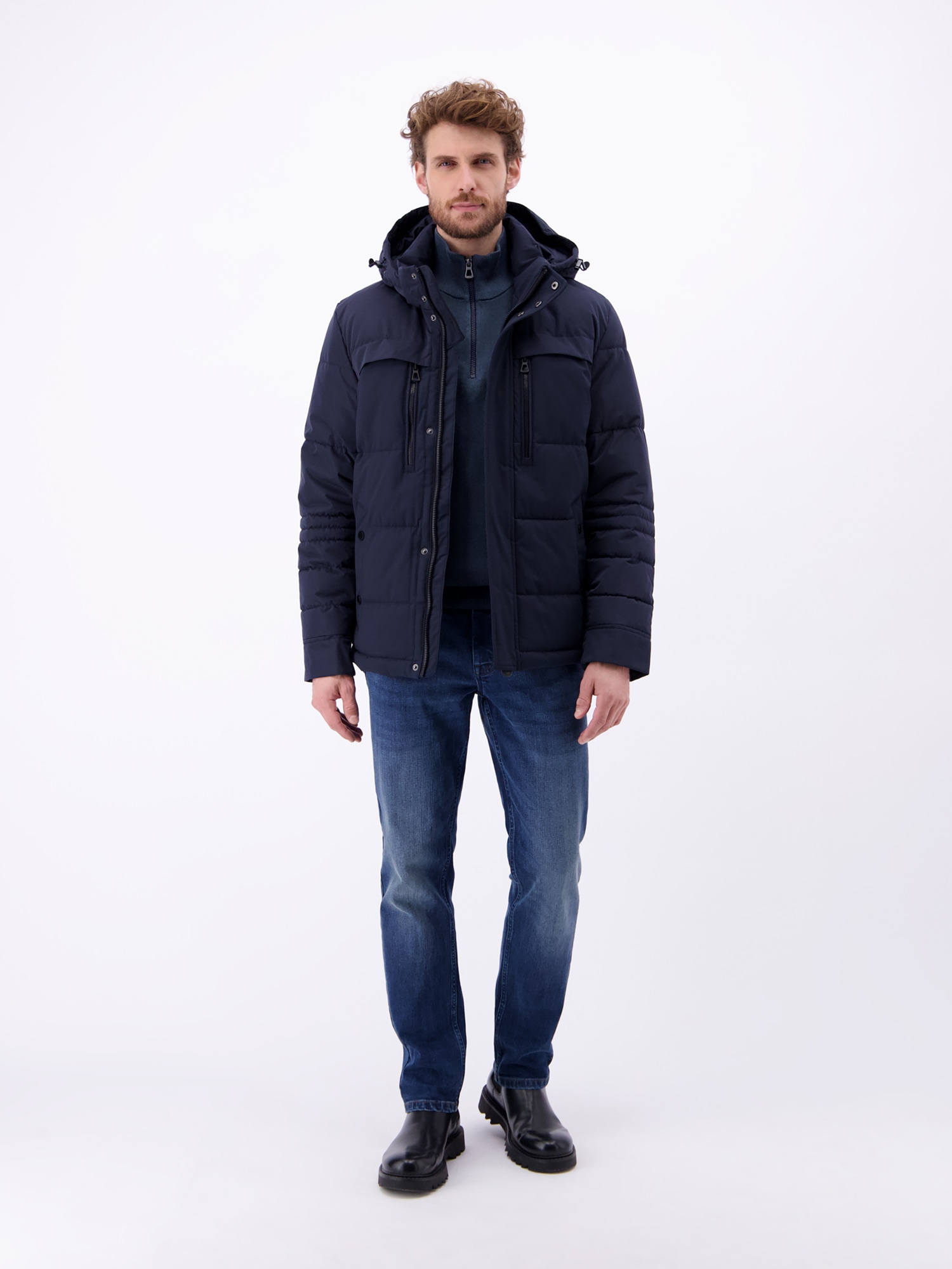 LERROS Troyer »Herren Stricktroyer in lebendiger Optik«