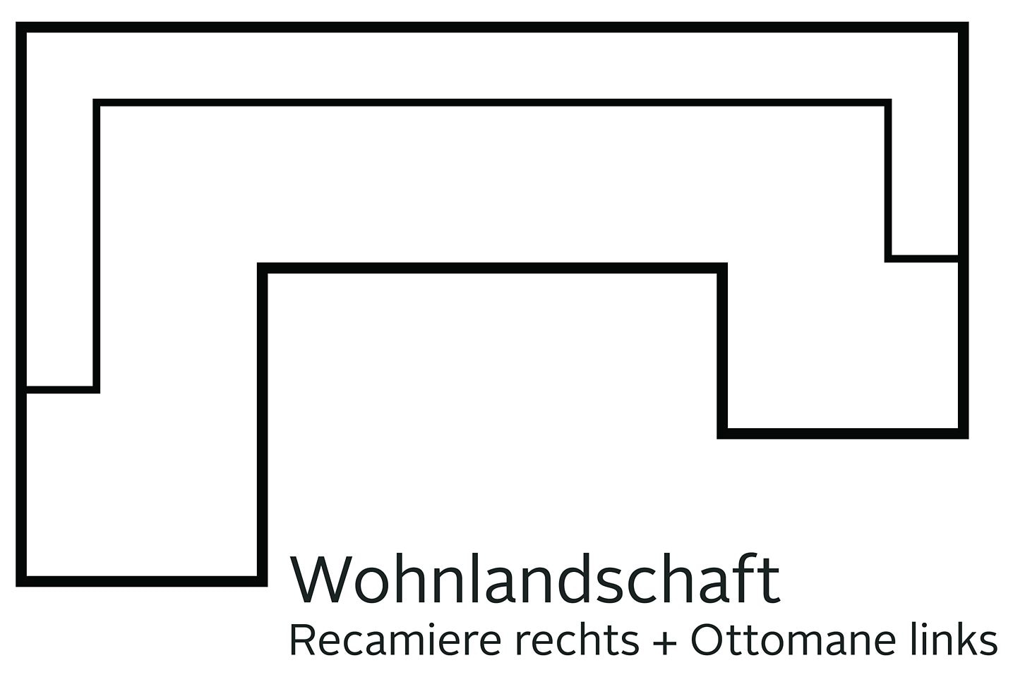 INOSIGN Wohnlandschaft »Bono U-Form«, wahlweise mit Bettfunktion