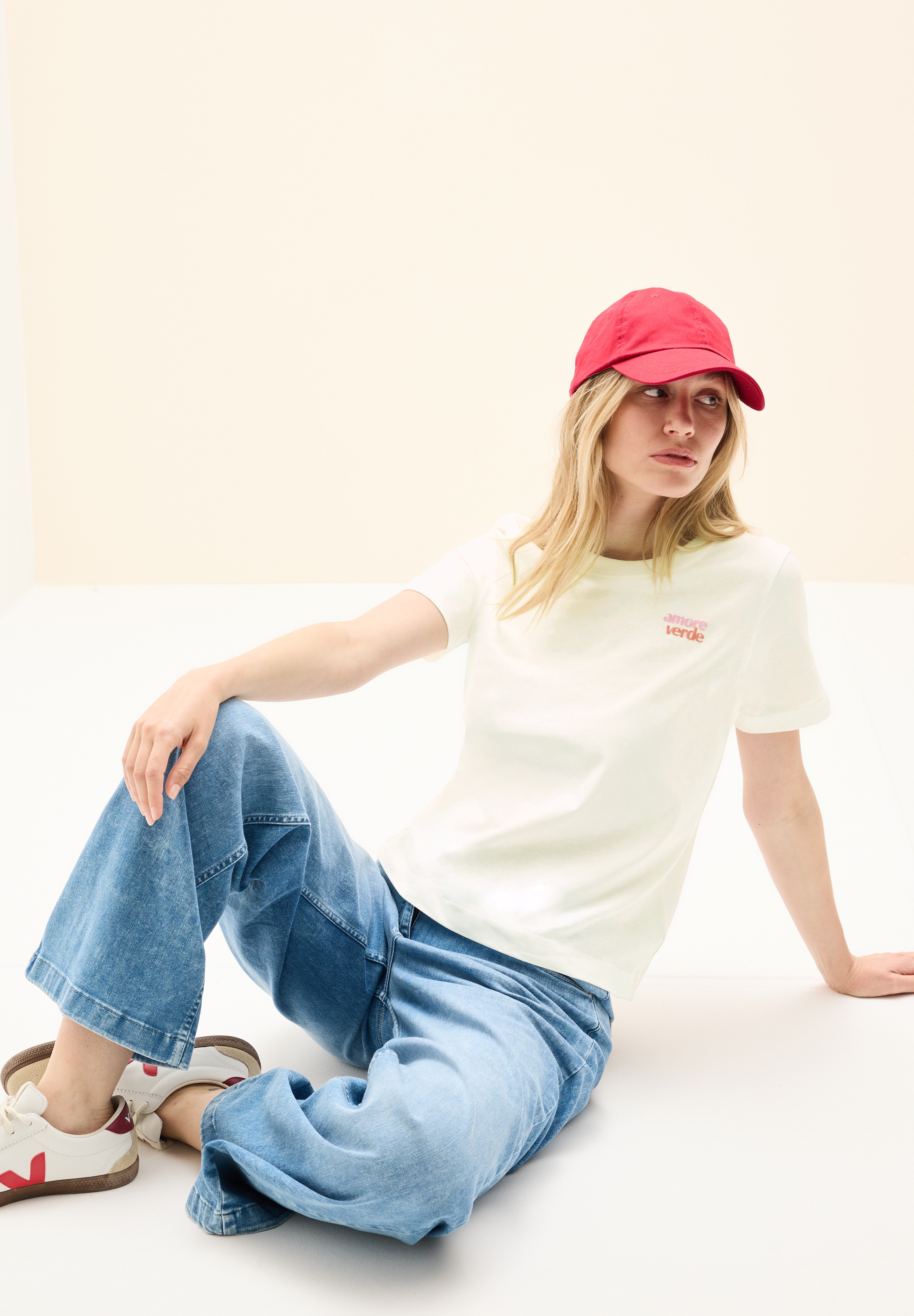Cecil T-Shirt, mit Wording