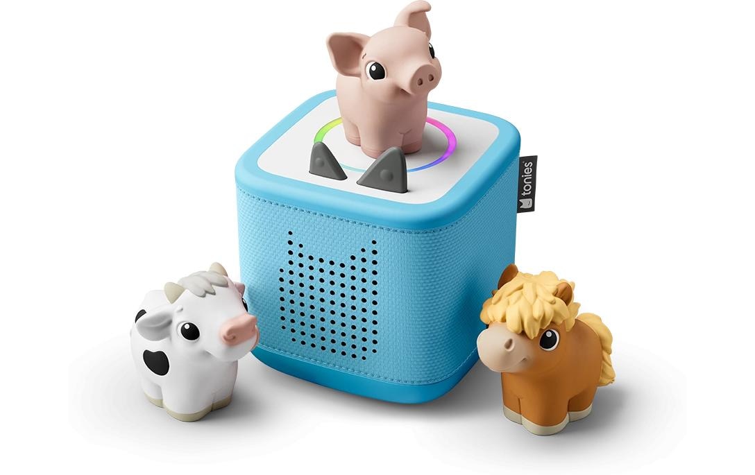 tonies Lautsprecher »Toniebox 2 Starter Set My First Tonies Bauernhof« (Bluetooth | WLAN 42 W)