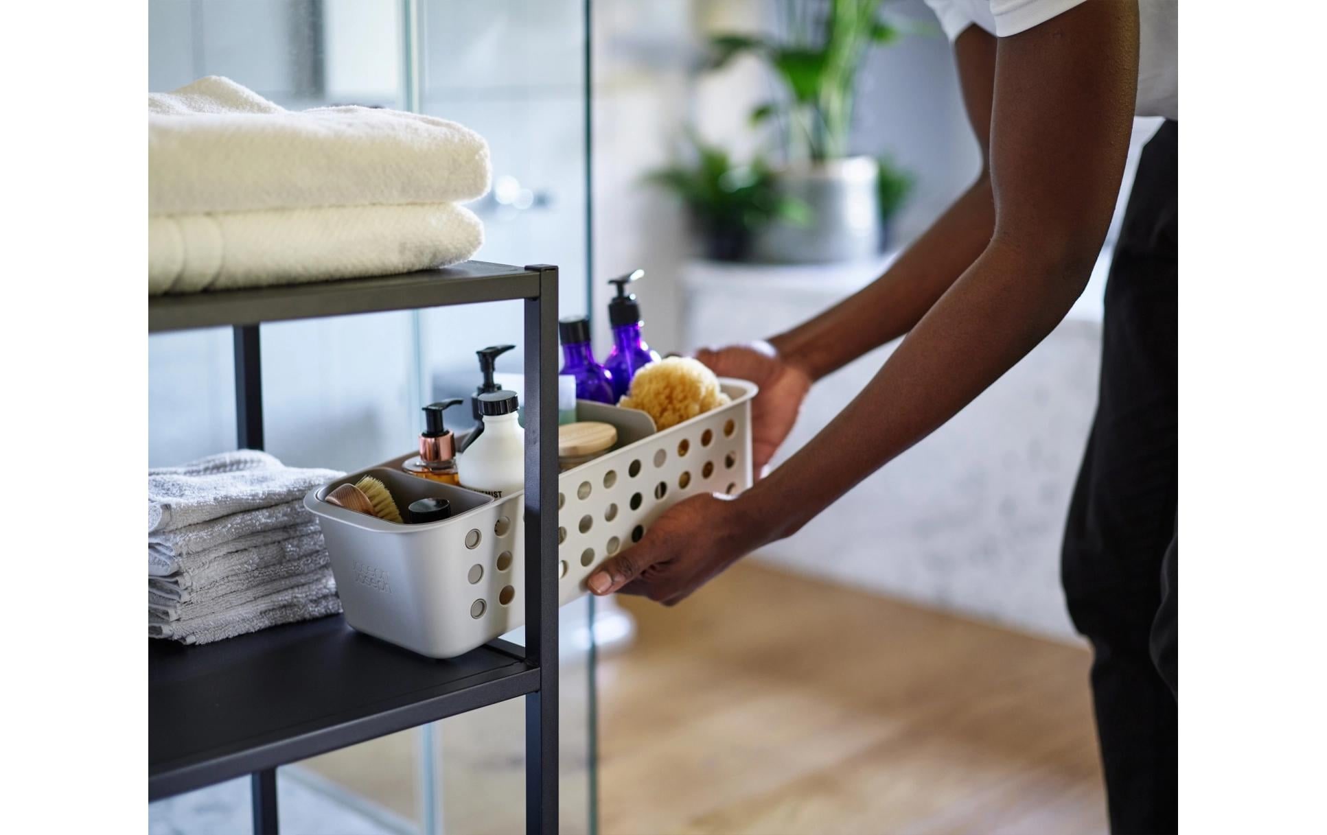 Joseph Joseph Badorganizer »Bad-Utensilienhalter EasyStore, Ecru«