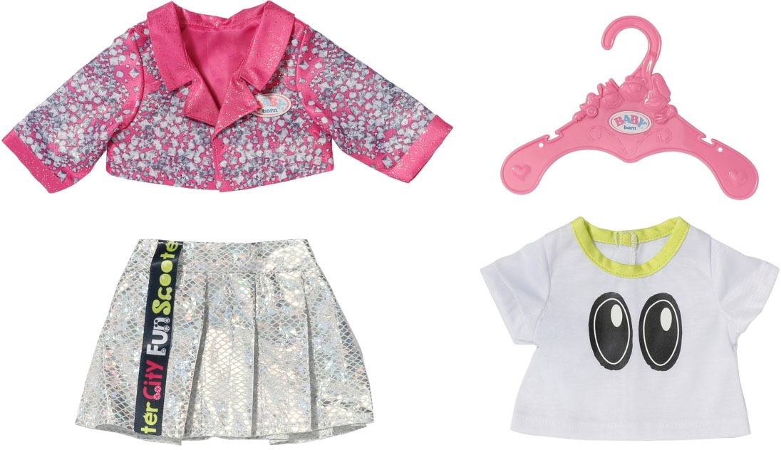 Image of Baby Born Puppenkleidung »City Outfit, 43 cm«, (Set, 4 tlg.) bei Ackermann Versand Schweiz