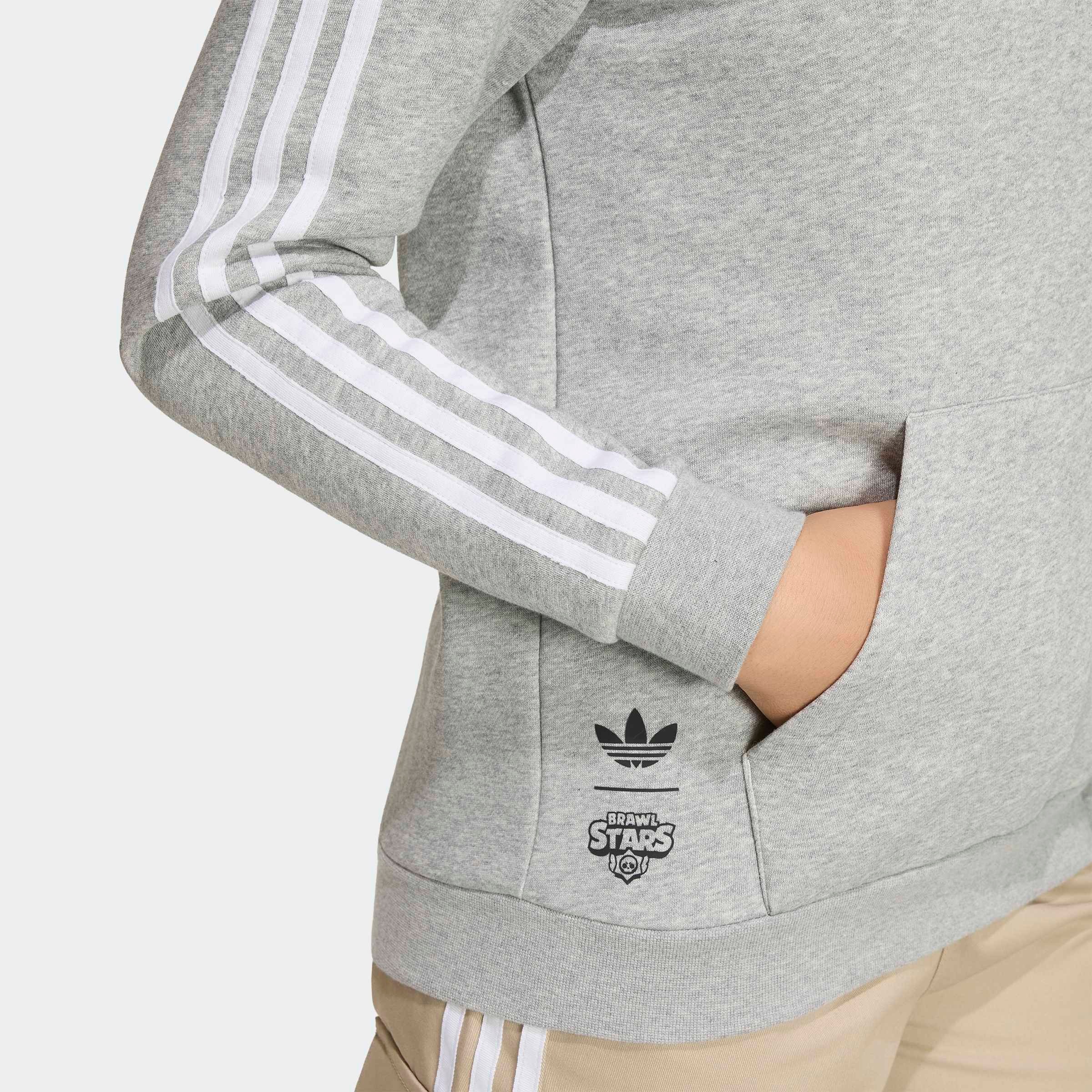 adidas Originals Sweat à capuche »GRAFIK-HOODIE, LOCKER GESCHNITTEN«
