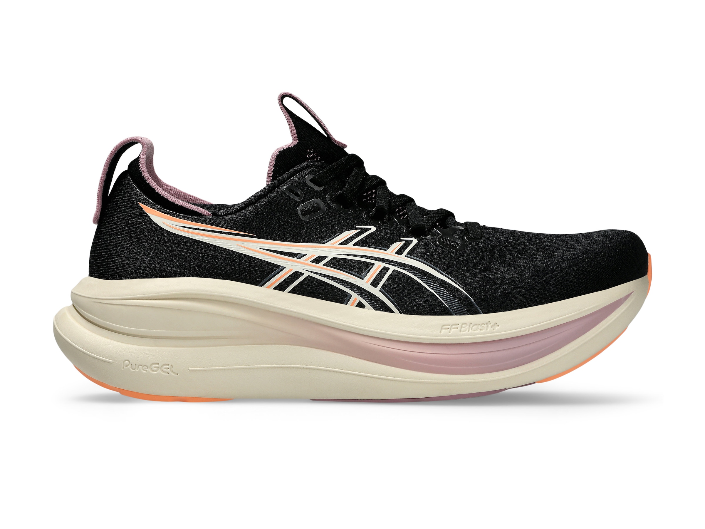 Asics Chaussure de course »GEL-NIMBUS 28«  pour adultes, avec semelle extérieure légèrement profilée