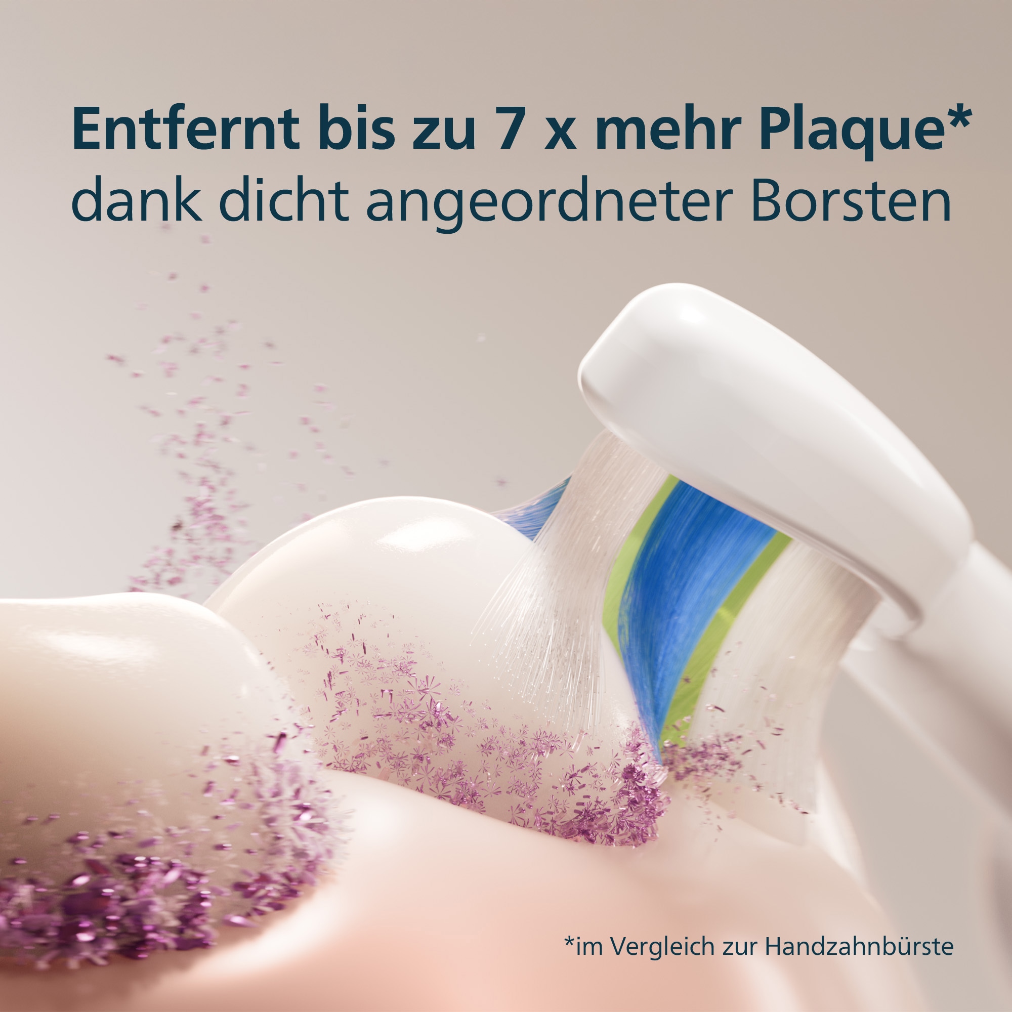 Philips Sonicare Aufsteckbürsten »W2 Optimal White«, für weissere Zähne, für jedes Sonicare Handstück