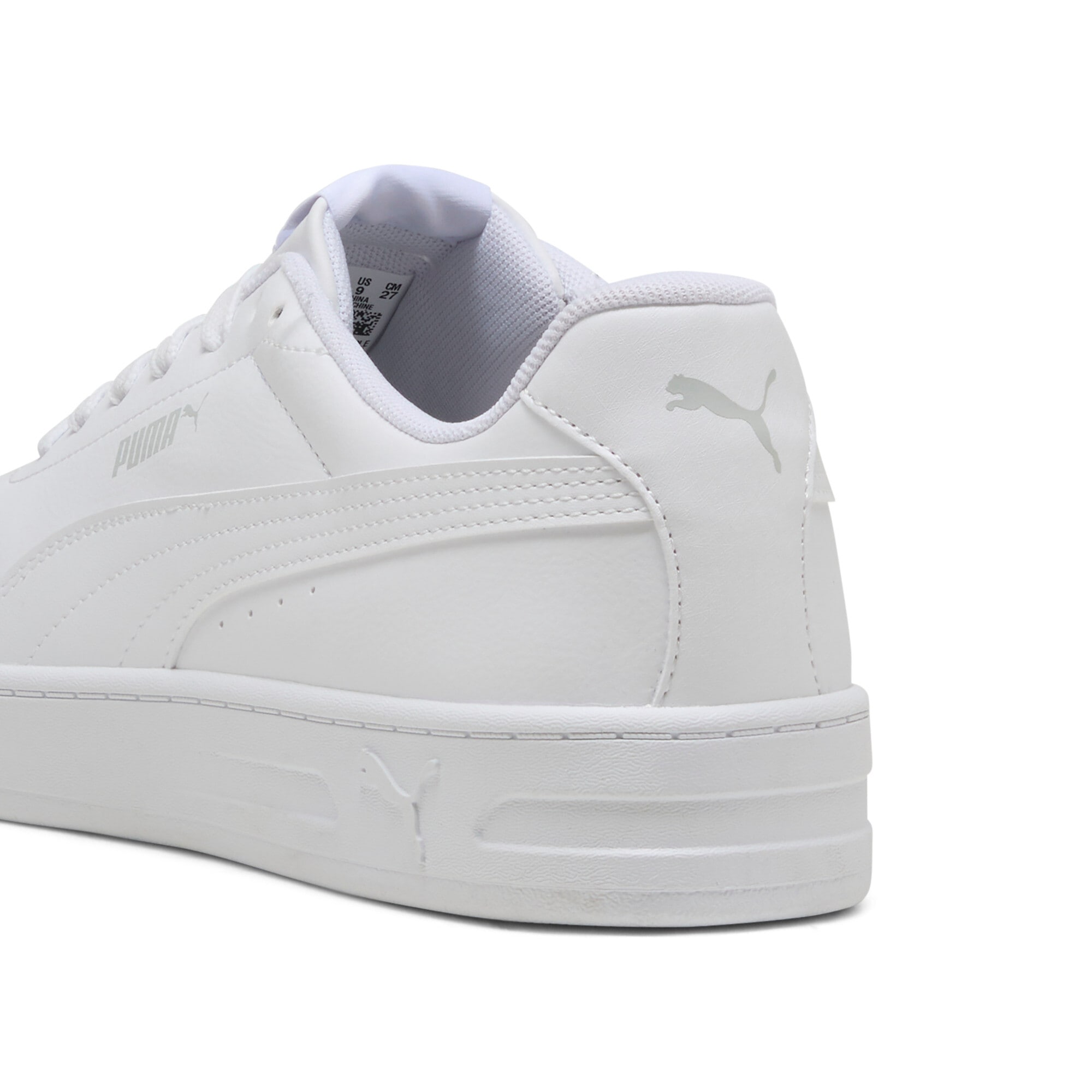 PUMA Sneaker »COURT CLASSIC CLEAN«  mit SoftFoam+ Innensohle, mit Synthetik-Obermaterial, mit Schnürung