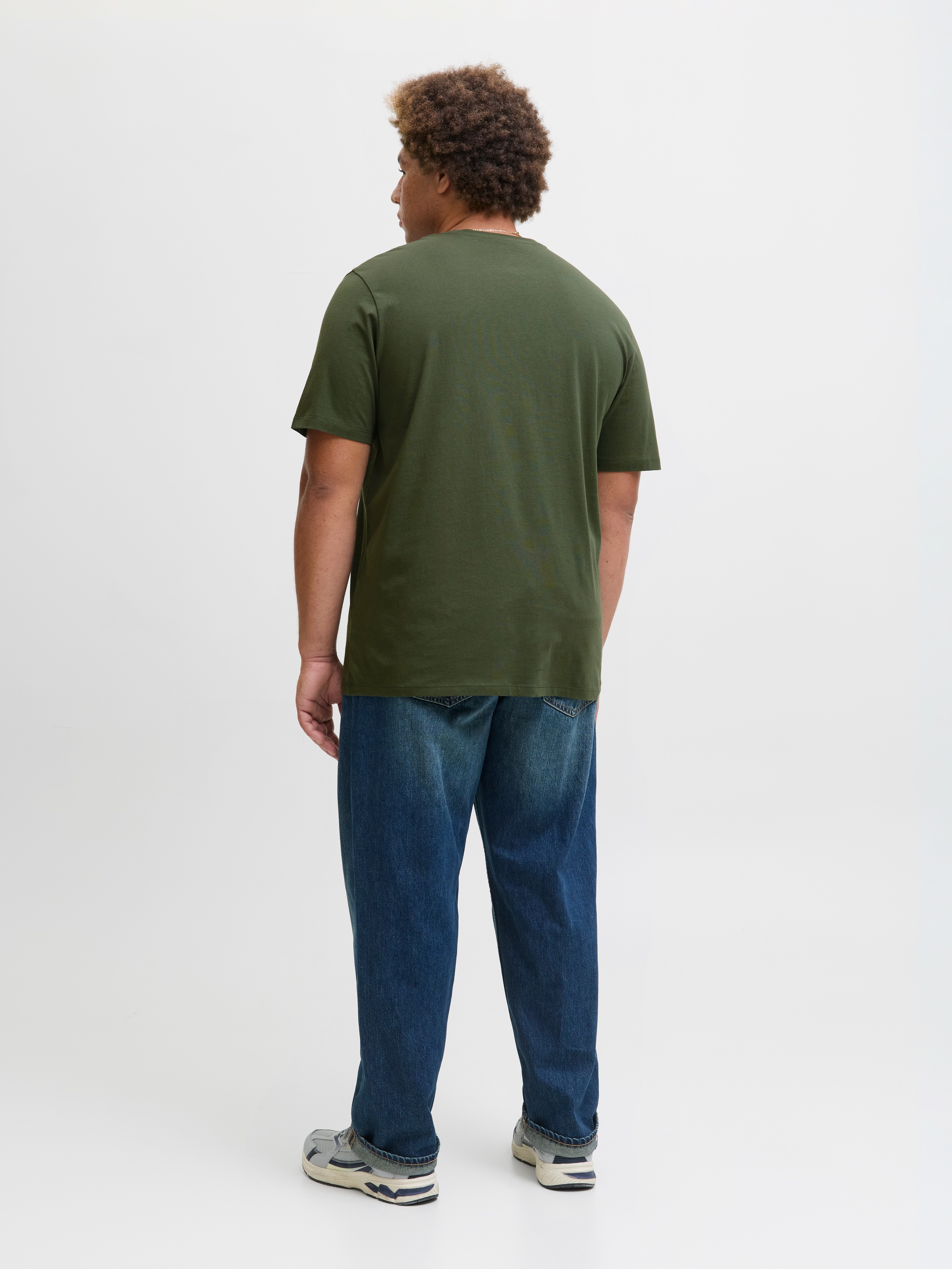 Jack & Jones PlusSize T-Shirt »JJELOGO TEE SS ONECK 2 COL AW25 NOOS PLS«