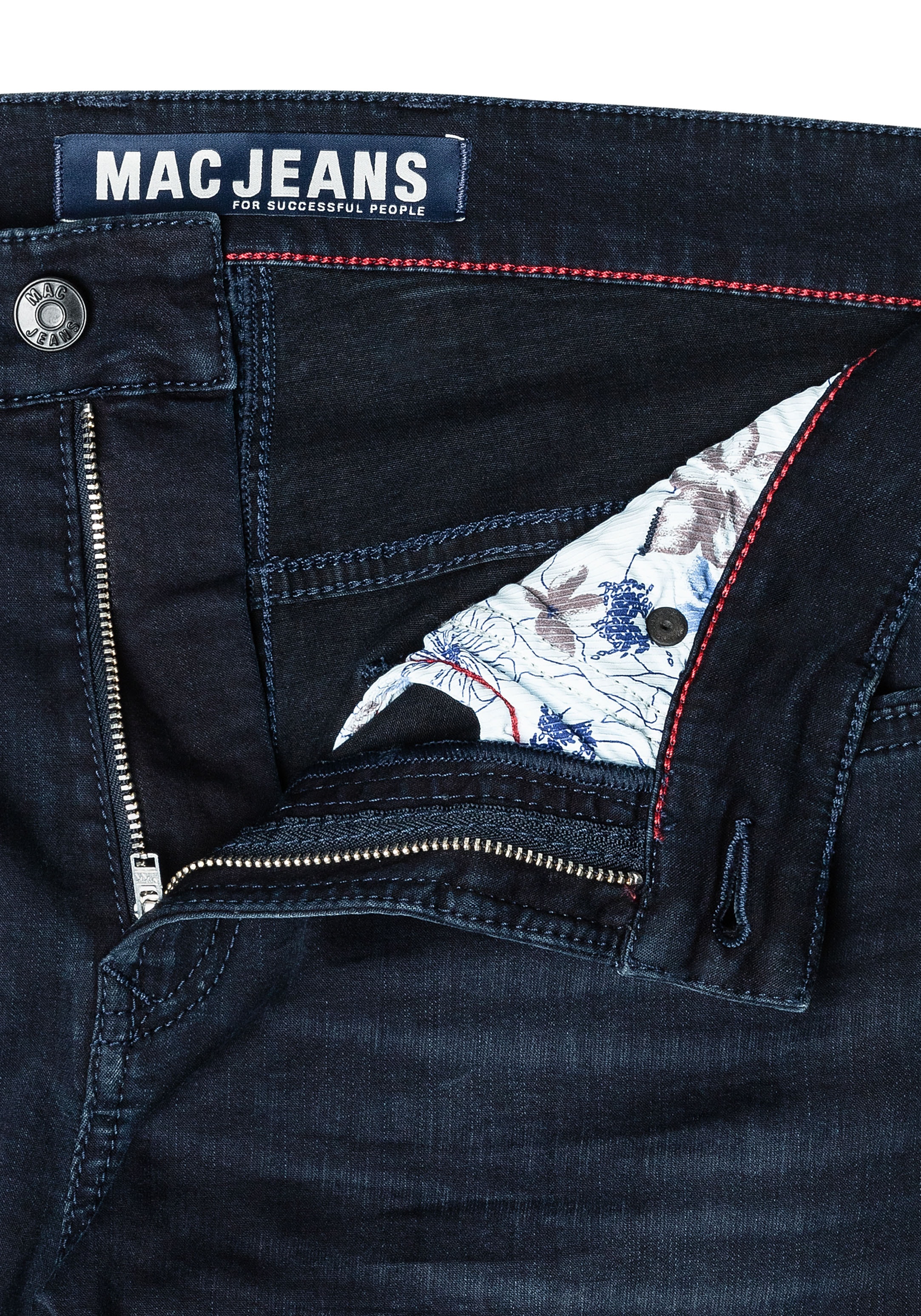 MAC Slim-fit-Jeans »Arne-Pipe light« schmaler figurbetonender Schnitt