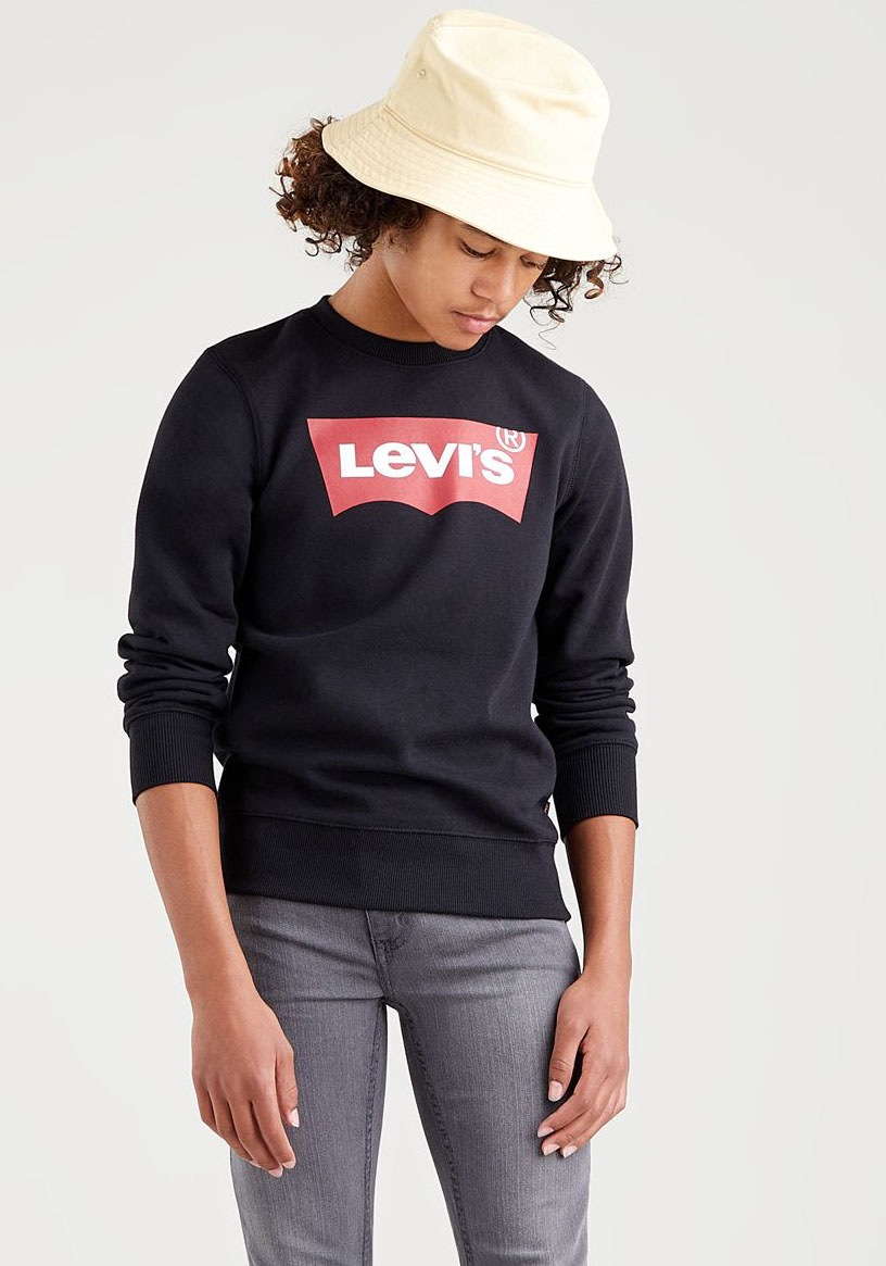 Levi's® Kids Sweatshirt »LVB LVB FRENCH TERRY BATWING«, mit grossem Logo

