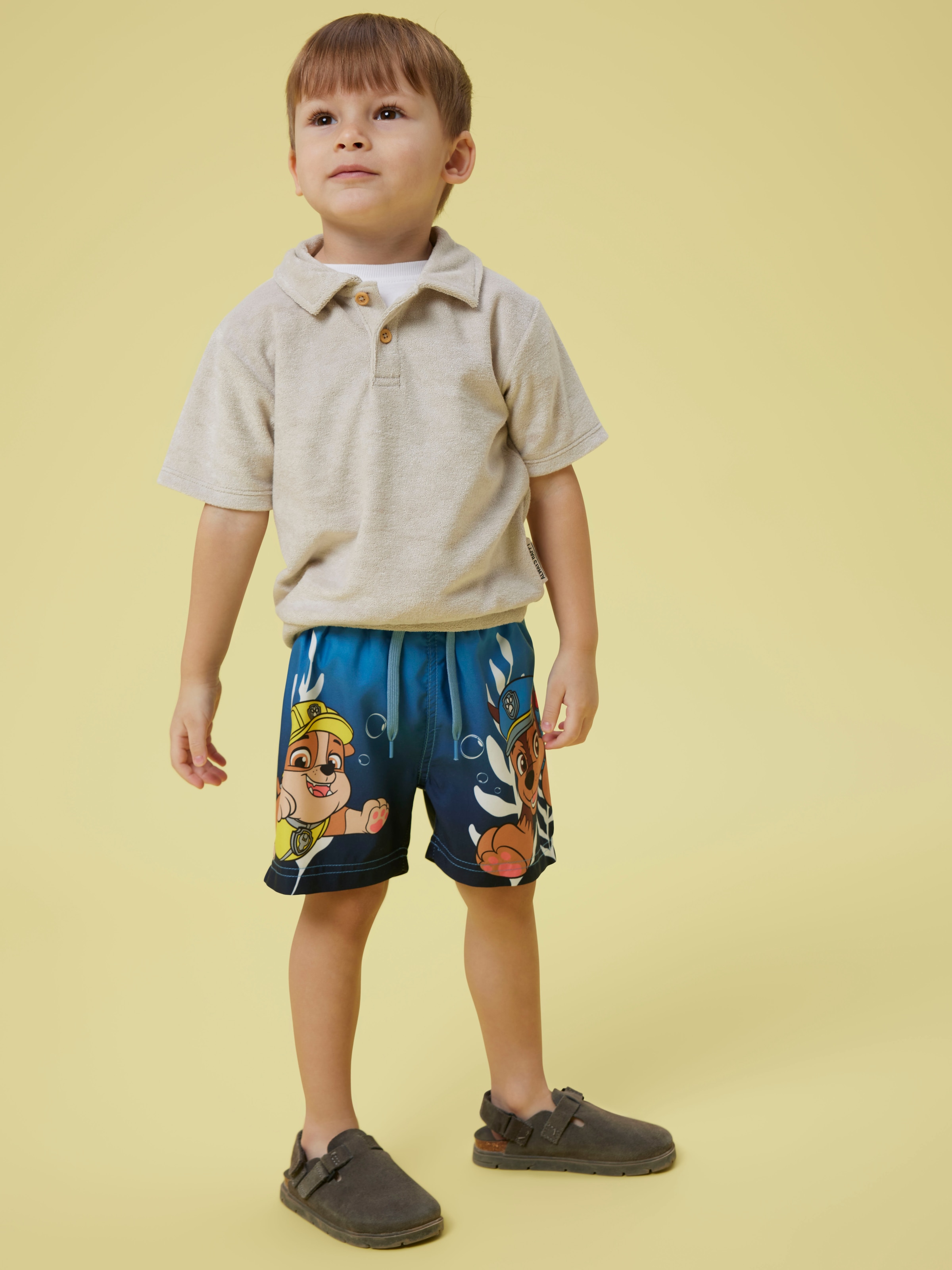 Name It Badeshorts »NMMMABBE PAW LONG SWIMSHORTS CPLG«