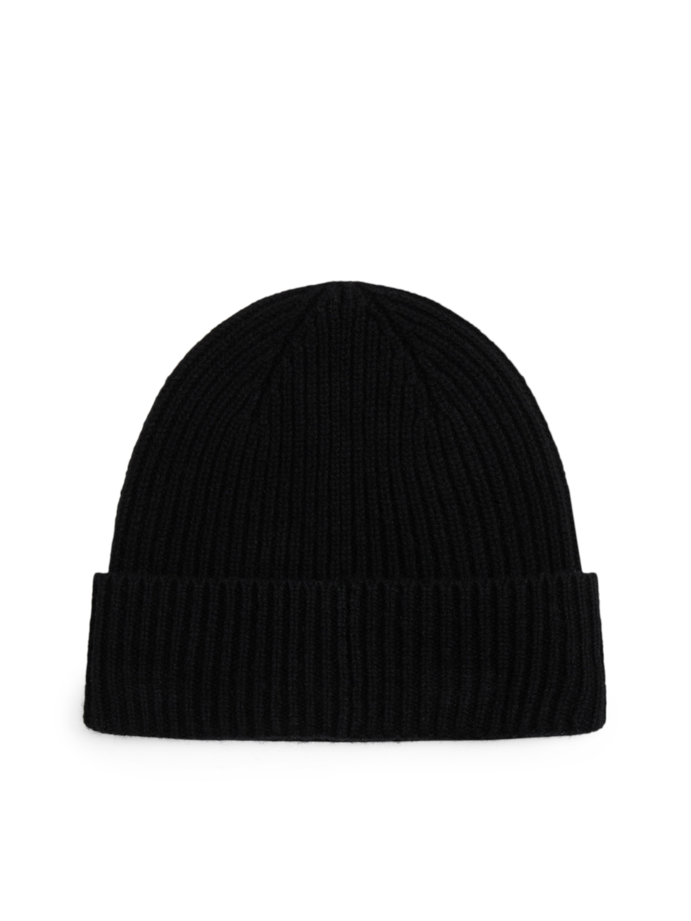Tommy Hilfiger Beanie »TH FLAG CASHMERE«, mit Umschlag, aus Strick