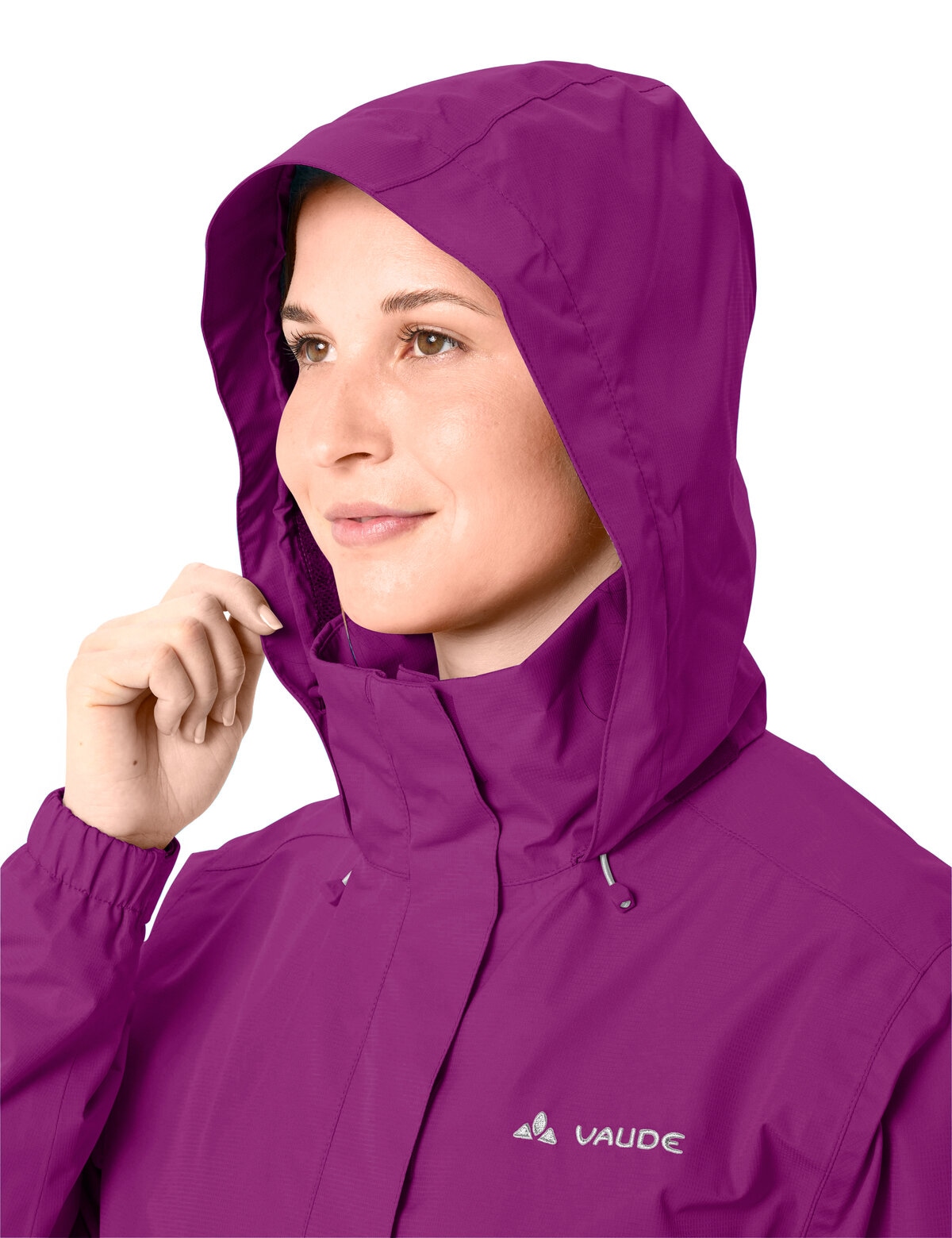 VAUDE Veste de pluie »Women's Escape Light Jacket« avec capuche pour randonnée et trekking, matière respirante, imperméable