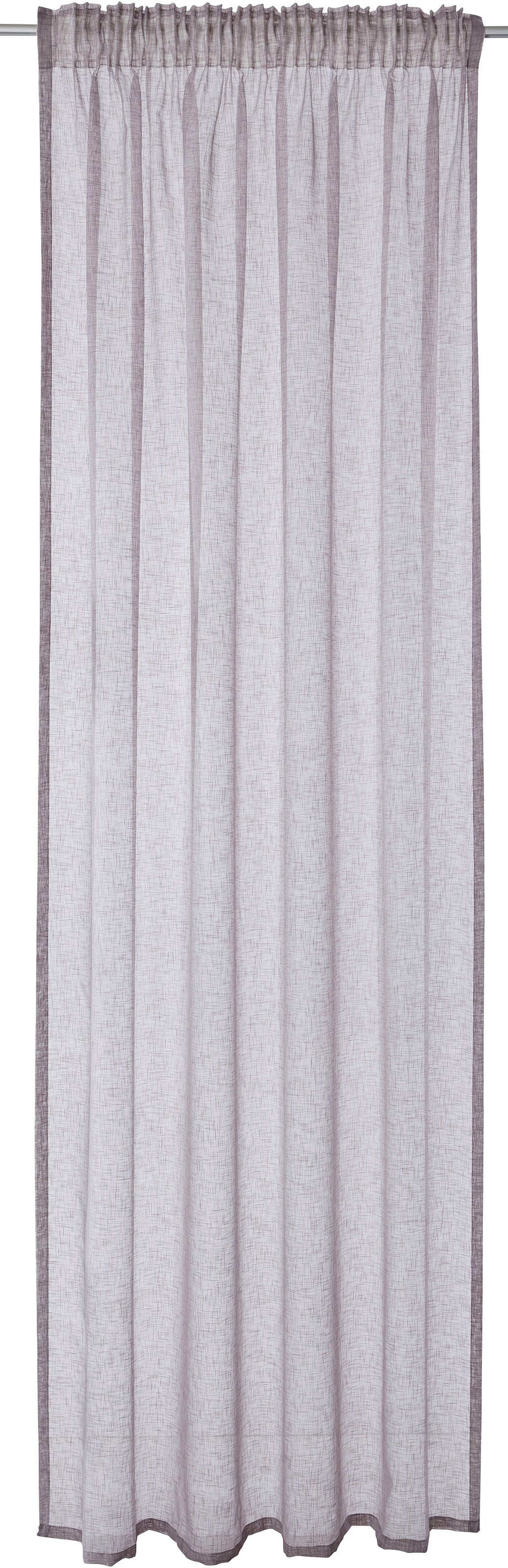 Image of my home Gardine »REGINA«, (2 St.), Transparent, Leinenoptik, Polyester bei Ackermann Versand Schweiz