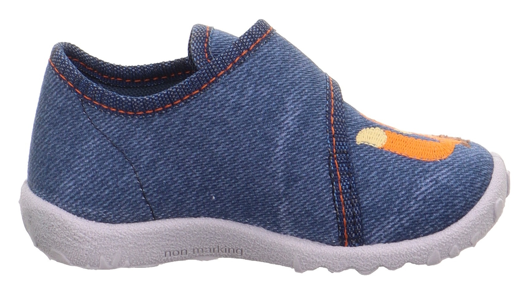 Superfit Chausson »SPOTTY , WMS: mittel«  Chaussure de maternelle avec fermeture velcro, gabarit de taille à télécharger