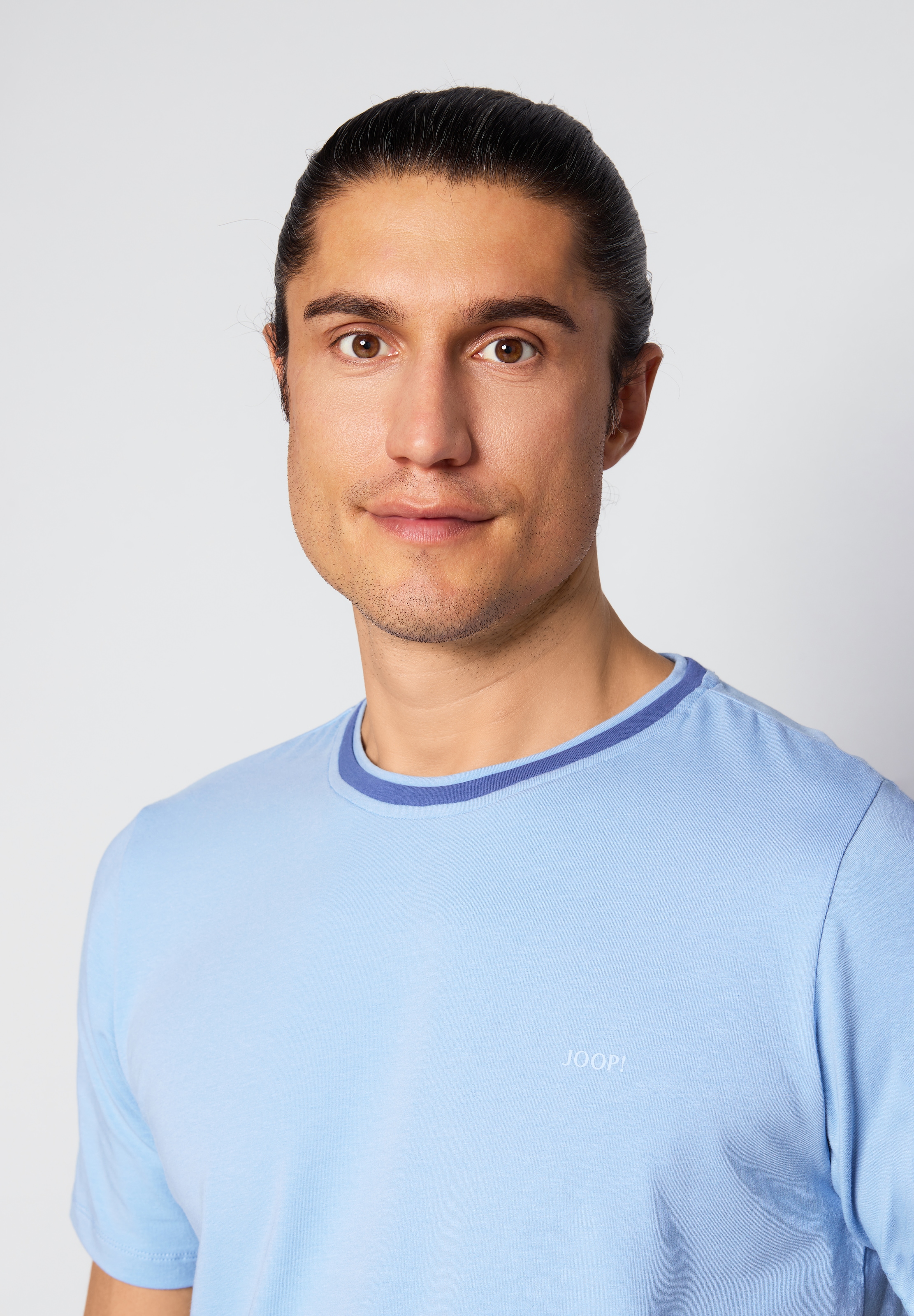 JOOP! Shorty »Core« 2 pièces mit kurzem Arm und Rundhalsausschnitt, Baumwoll-Mix