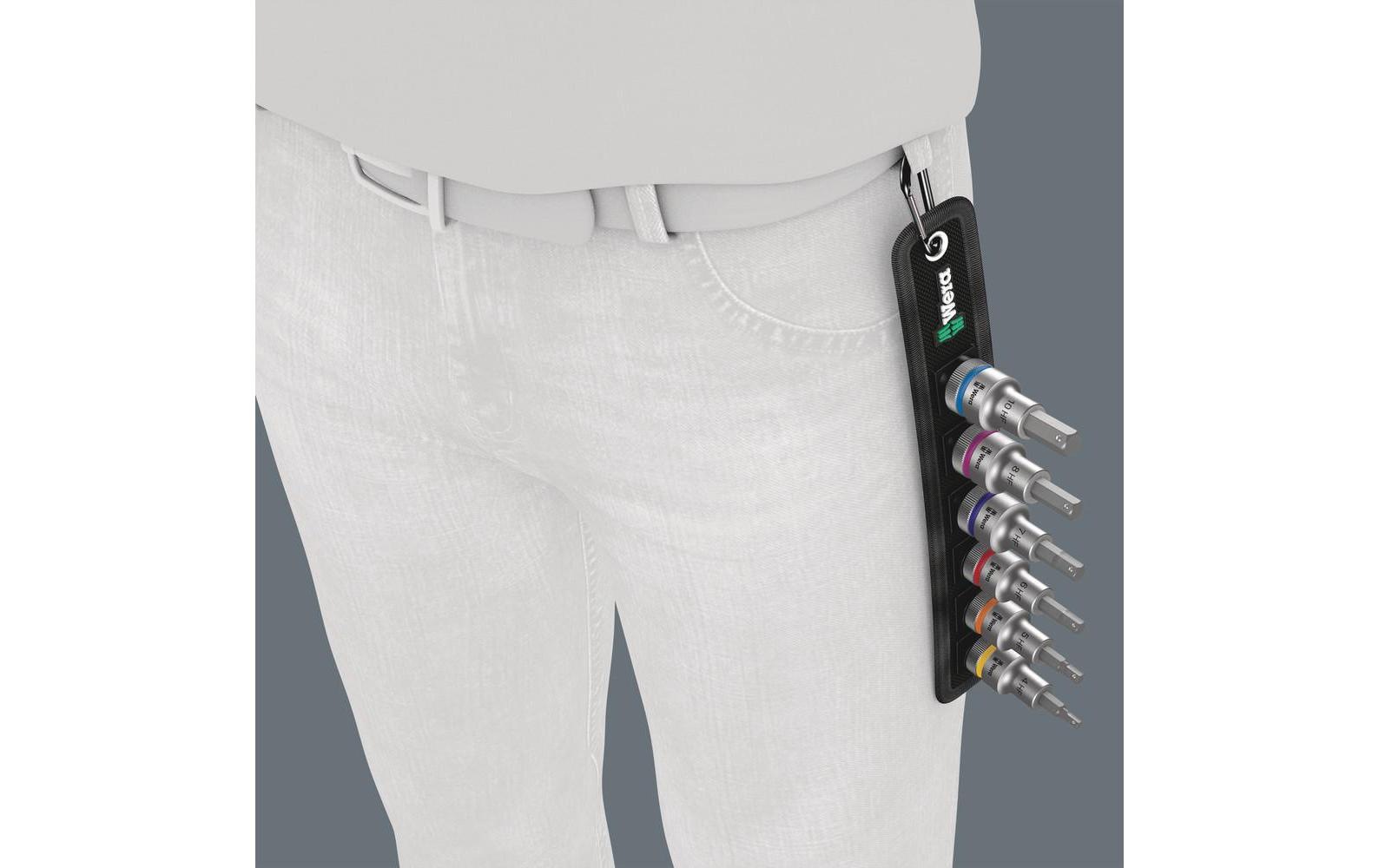 Wera Bit-Set »Belt C 2 Zyklop«, (6 St.)