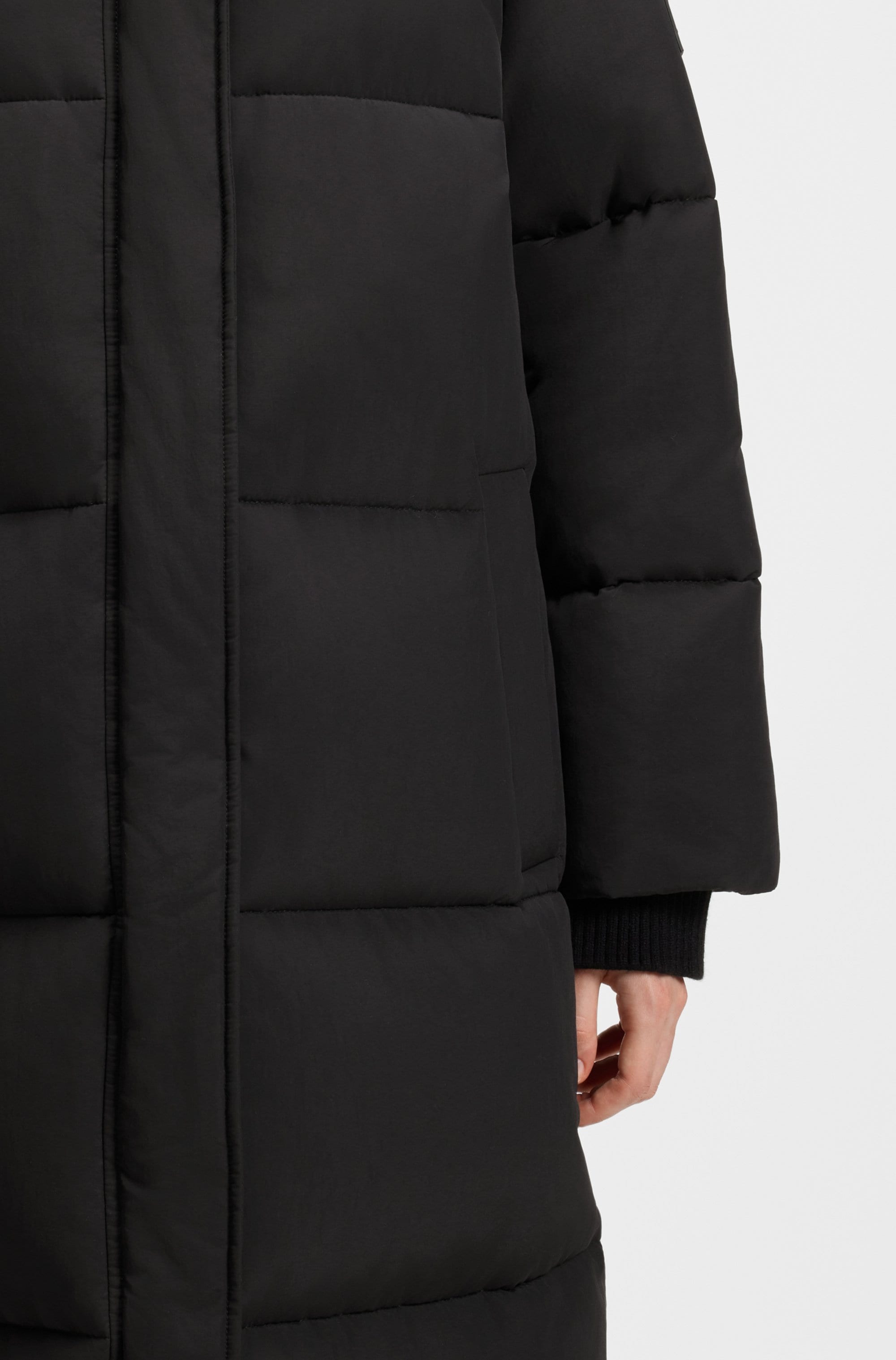 BOSS ORANGE Steppmantel »Pyrani Premium Damenmode«, mit Stehkragen, arktischer Parka-Stil