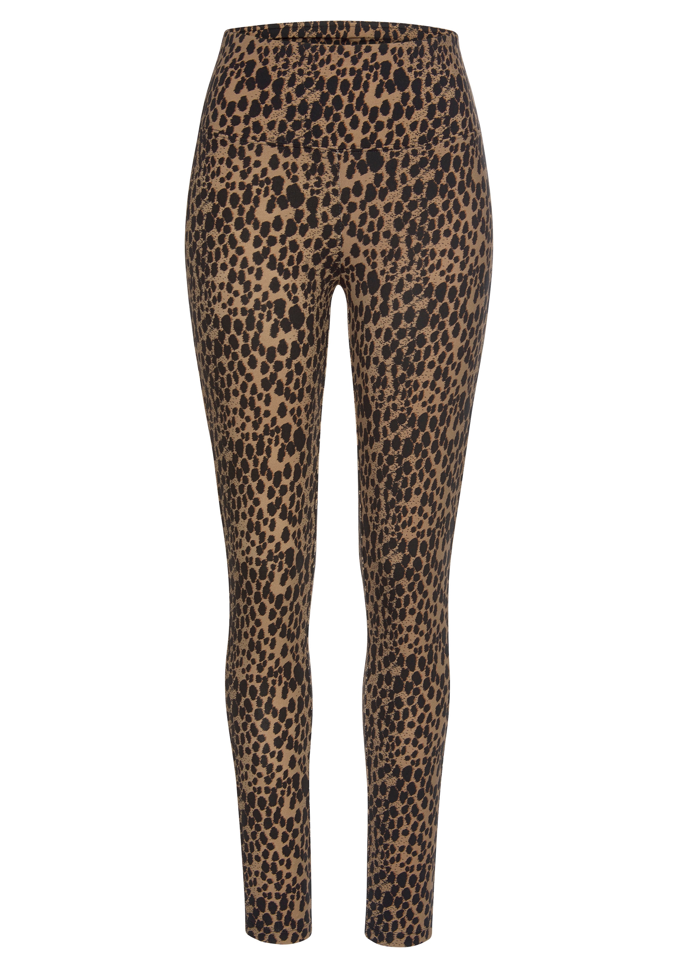 Buffalo Leggings, mit Leoprint