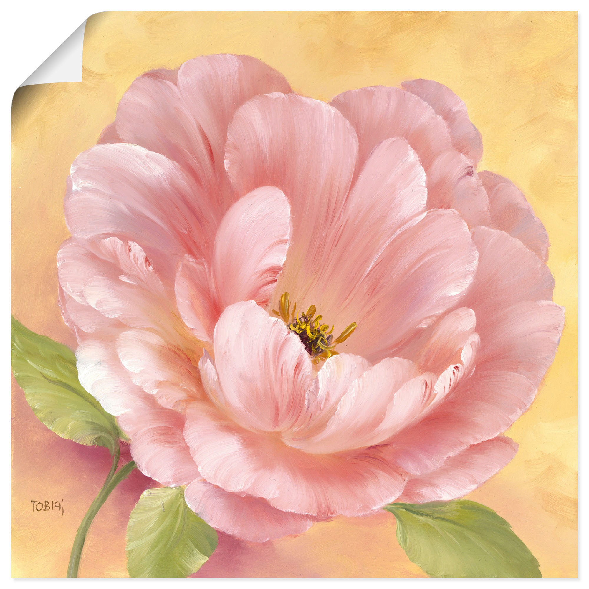 Image of Artland Wandbild »Grüsse aus Russland II«, Blumen, (1 St.) bei Ackermann Versand Schweiz