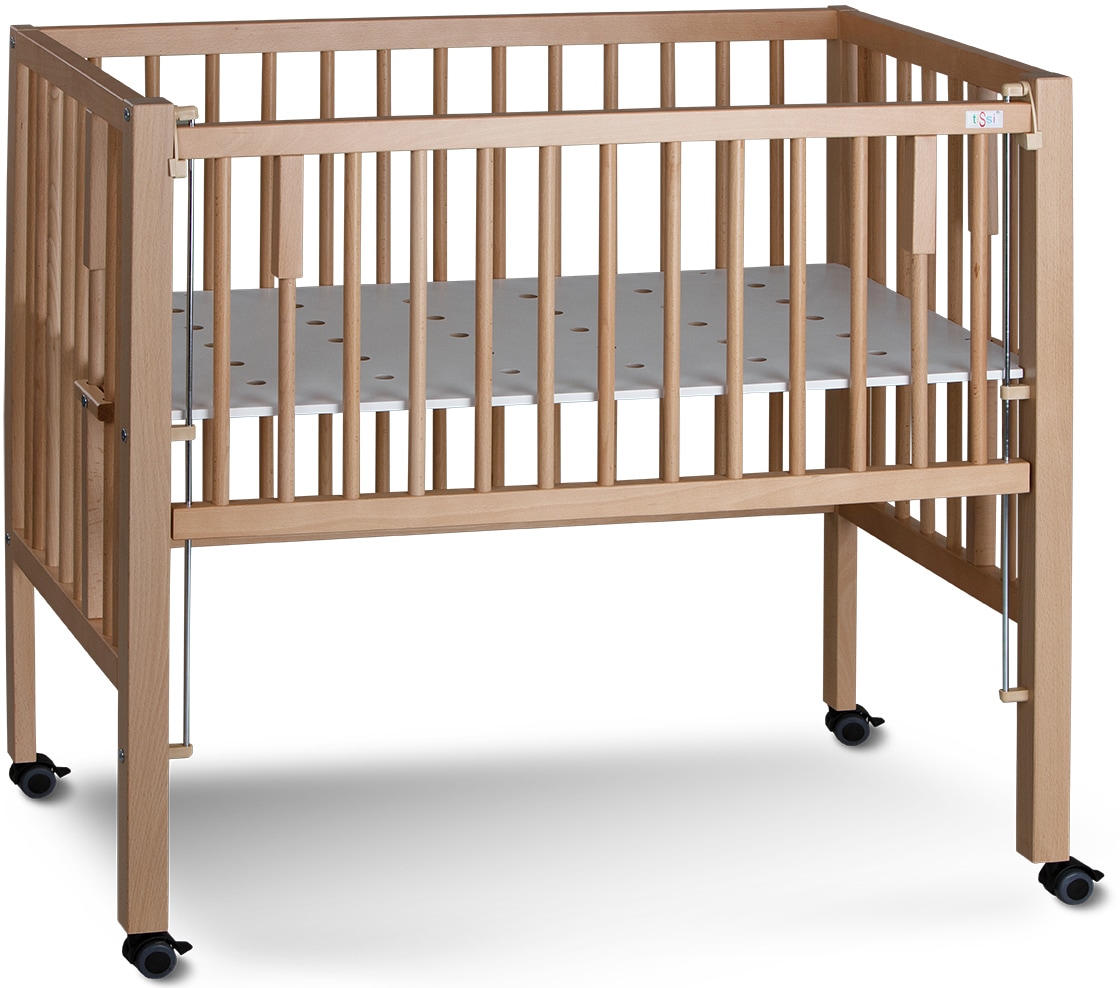 Image of tiSsi® Beistellbett »MAXI Boxspring, natur«, Made in Europe bei Ackermann Versand Schweiz