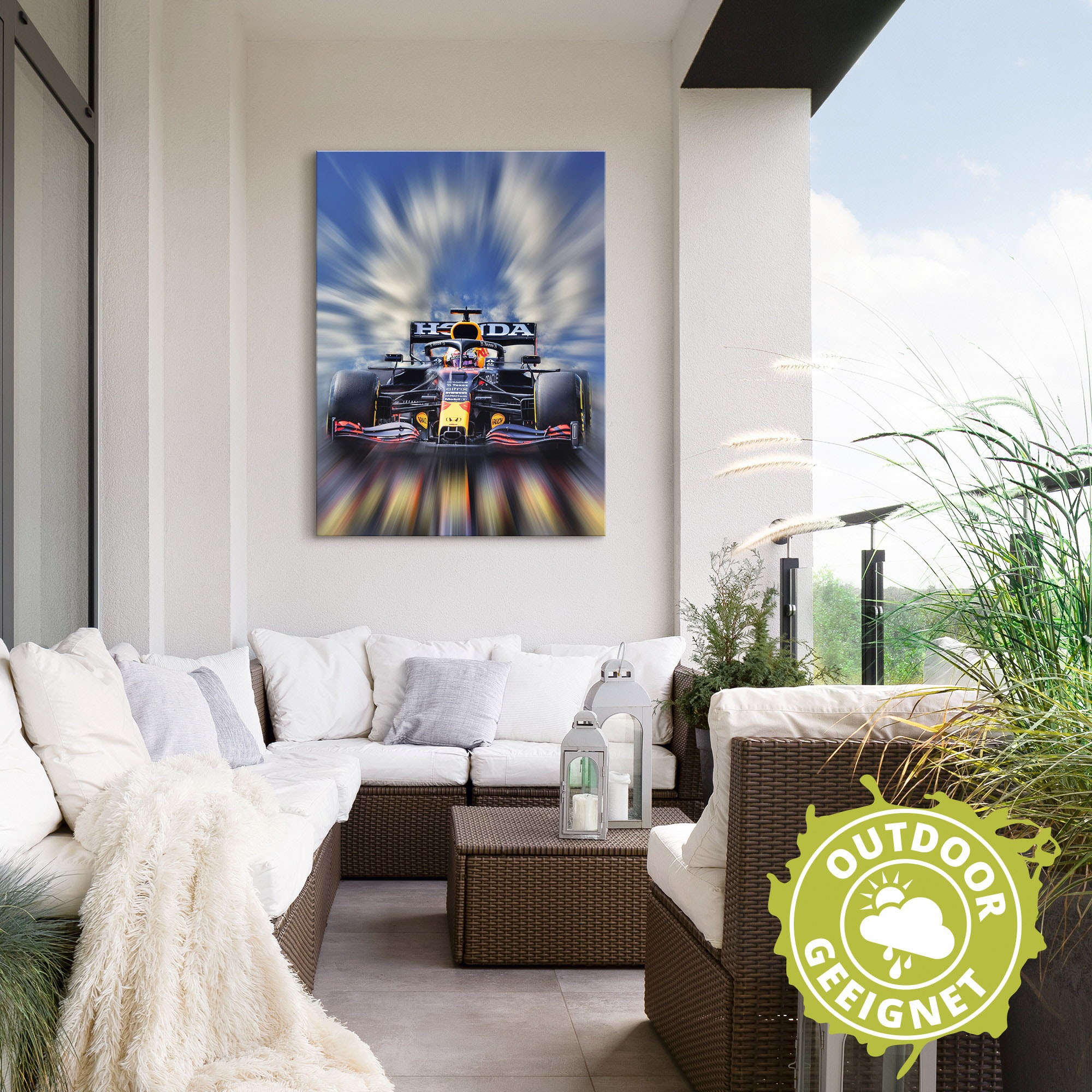 Artland Wandbild »Max Verstappen - Weltmeister der Formel1«, Auto, (1 St.), als Alubild, Outdoorbild, Leinwandbild, Poster, Wandaufkleber