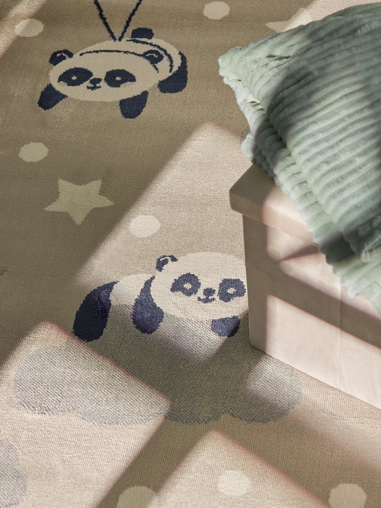 HANSE Home Kinderteppich »Dreamy Panda« rechteckig 10 mm Höhe Pflegeleicht, Weich, Kinderzimmer, Spielteppich, Spielunterlage