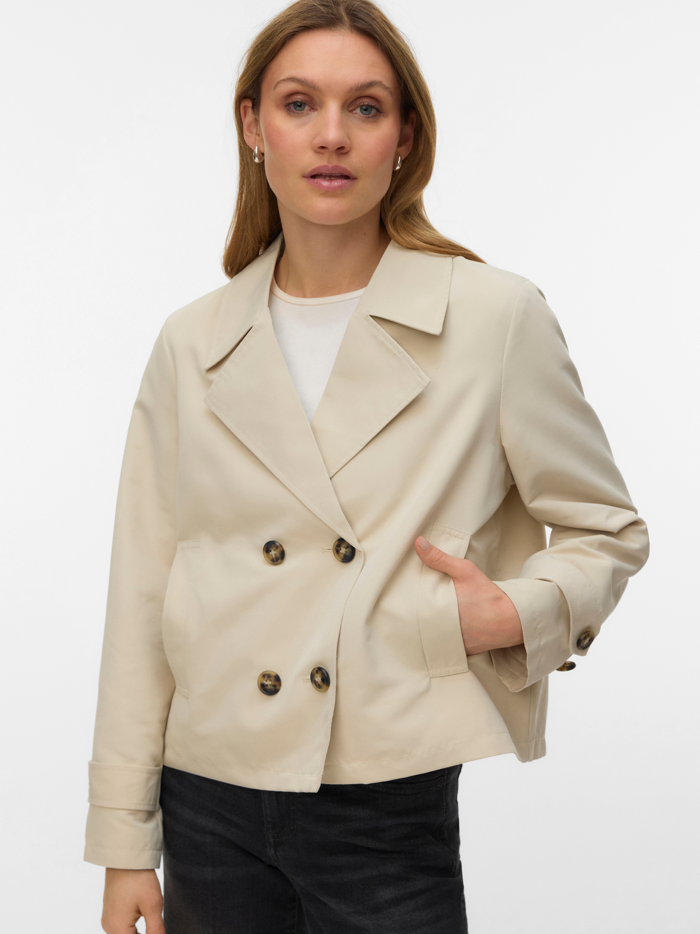 Image of Vero Moda Kurzjacke "VMCHLOEMIA SHORT TRENCHCOAT GA NOOS"