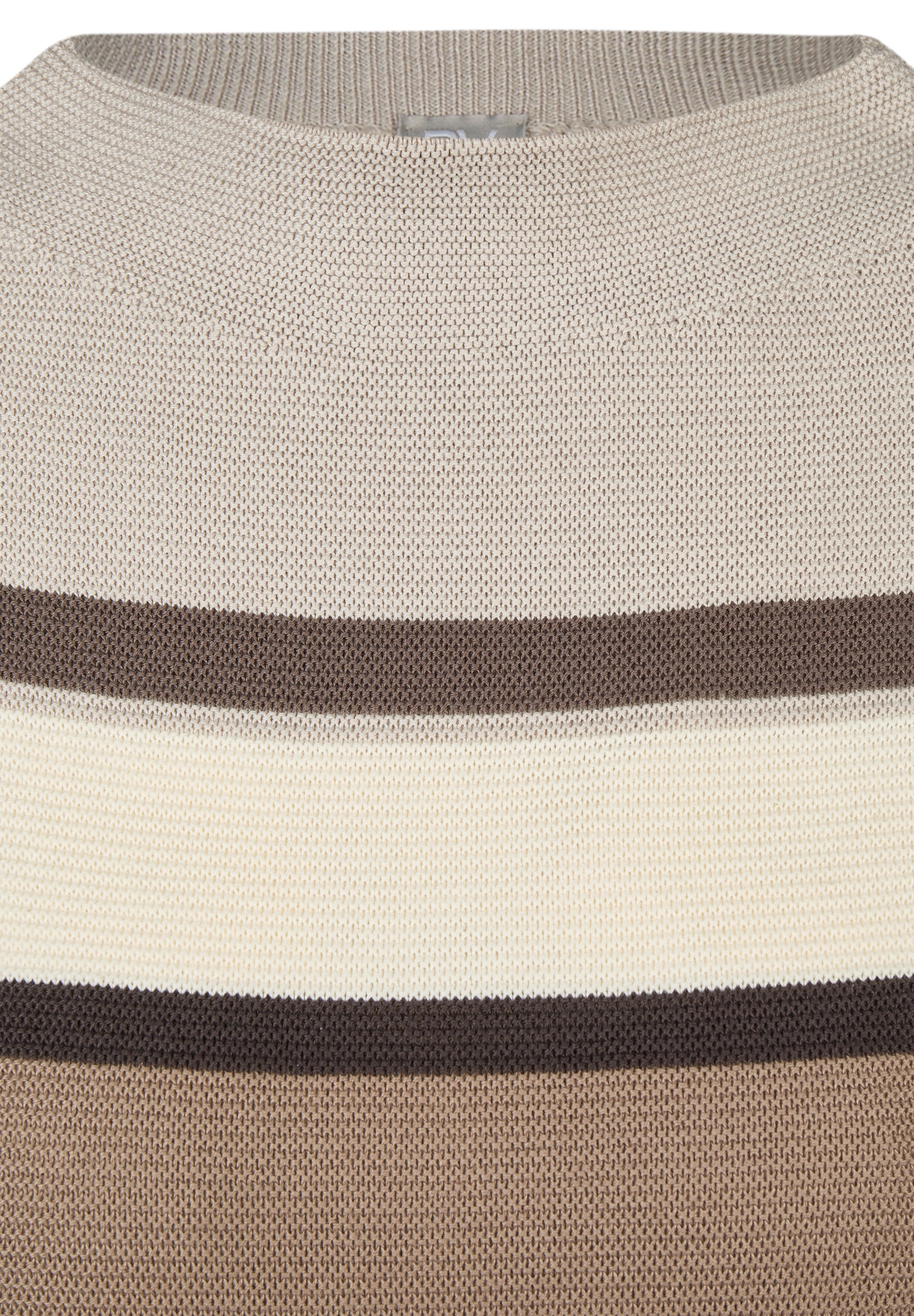 Rabe Strickpullover im Streifen-Look