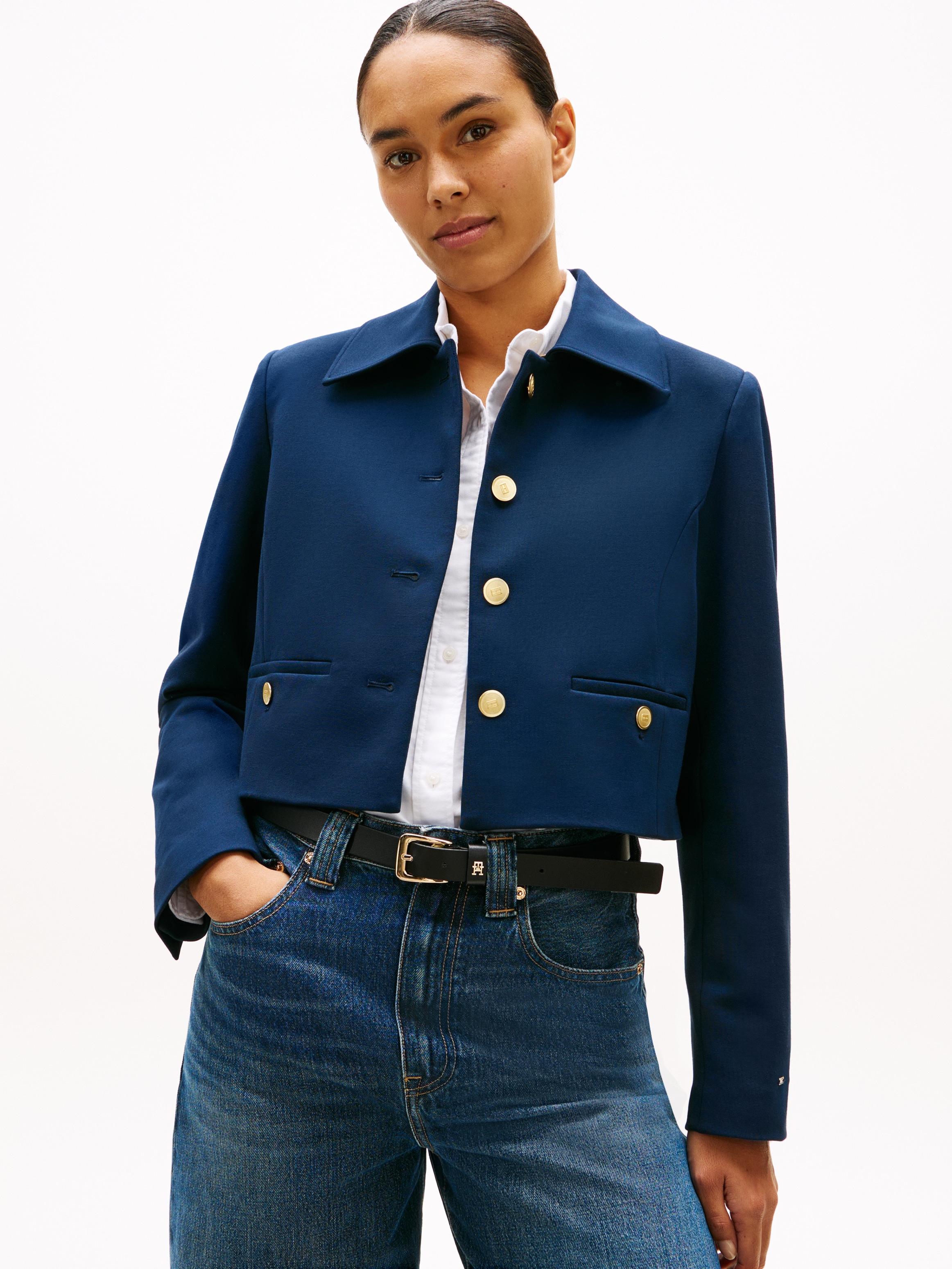 Image of Tommy Hilfiger Kurzblazer "PUNTO LADY JACKET"