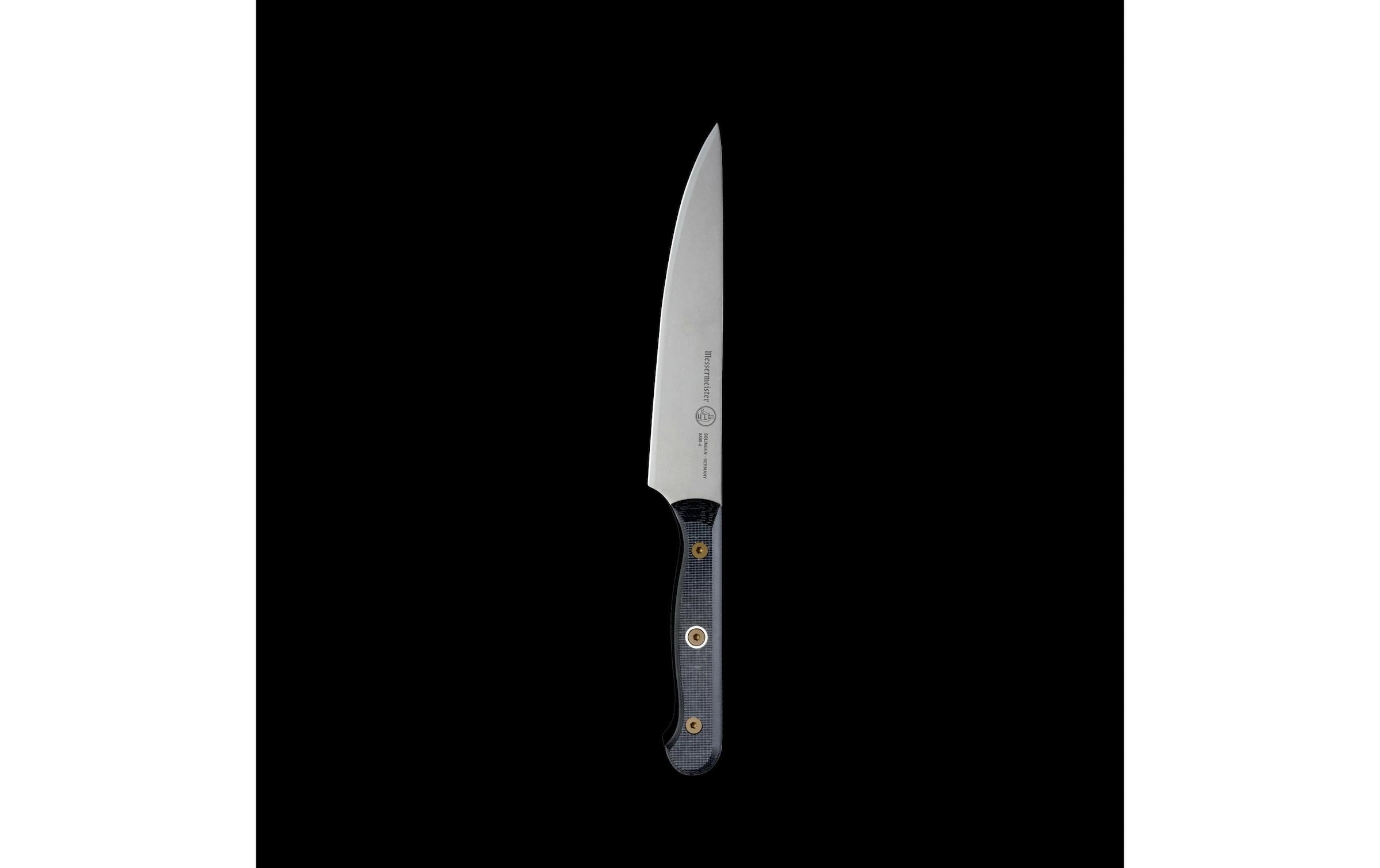   Allzweckmesser »Messermeister Custom 15 cm, Grau/Schwarz«