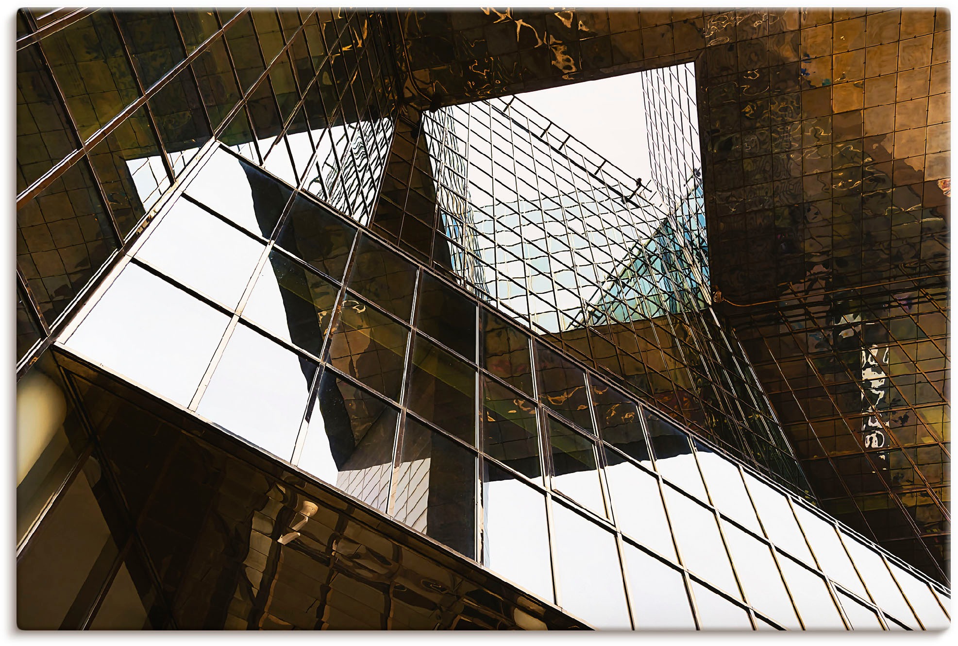 Image of Artland Wandbild »Spiegelbilder«, Architektonische Elemente, (1 St.), in vielen Grössen & Produktarten - Alubild / Outdoorbild für den Aussenbereich, Leinwandbild, Poster, Wandaufkleber / Wandtattoo auch für Badezimmer geeignet bei Ackermann Versand Schwe