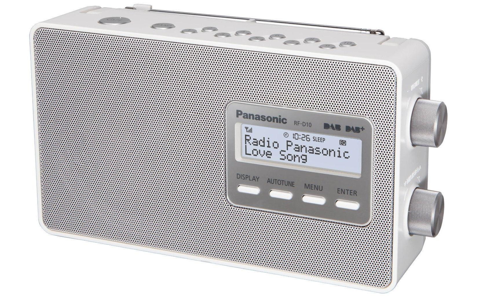 Image of Panasonic Digitalradio (DAB+) "RF-D10EG-W Weiss" (CD Digitalradio (DAB+) FM-Tuner )