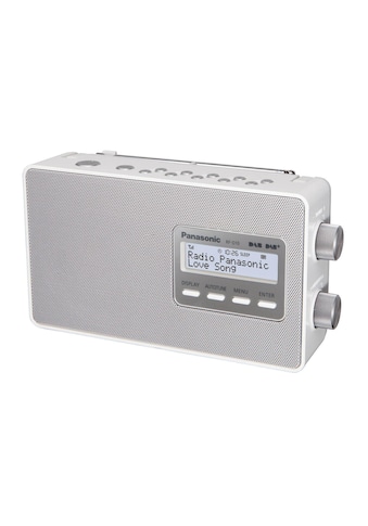 Panasonic Digitalradio (DAB+) »RF-D10EG-W Weiss«, (CD Digitalradio (DAB+)-FM-Tuner) kaufen