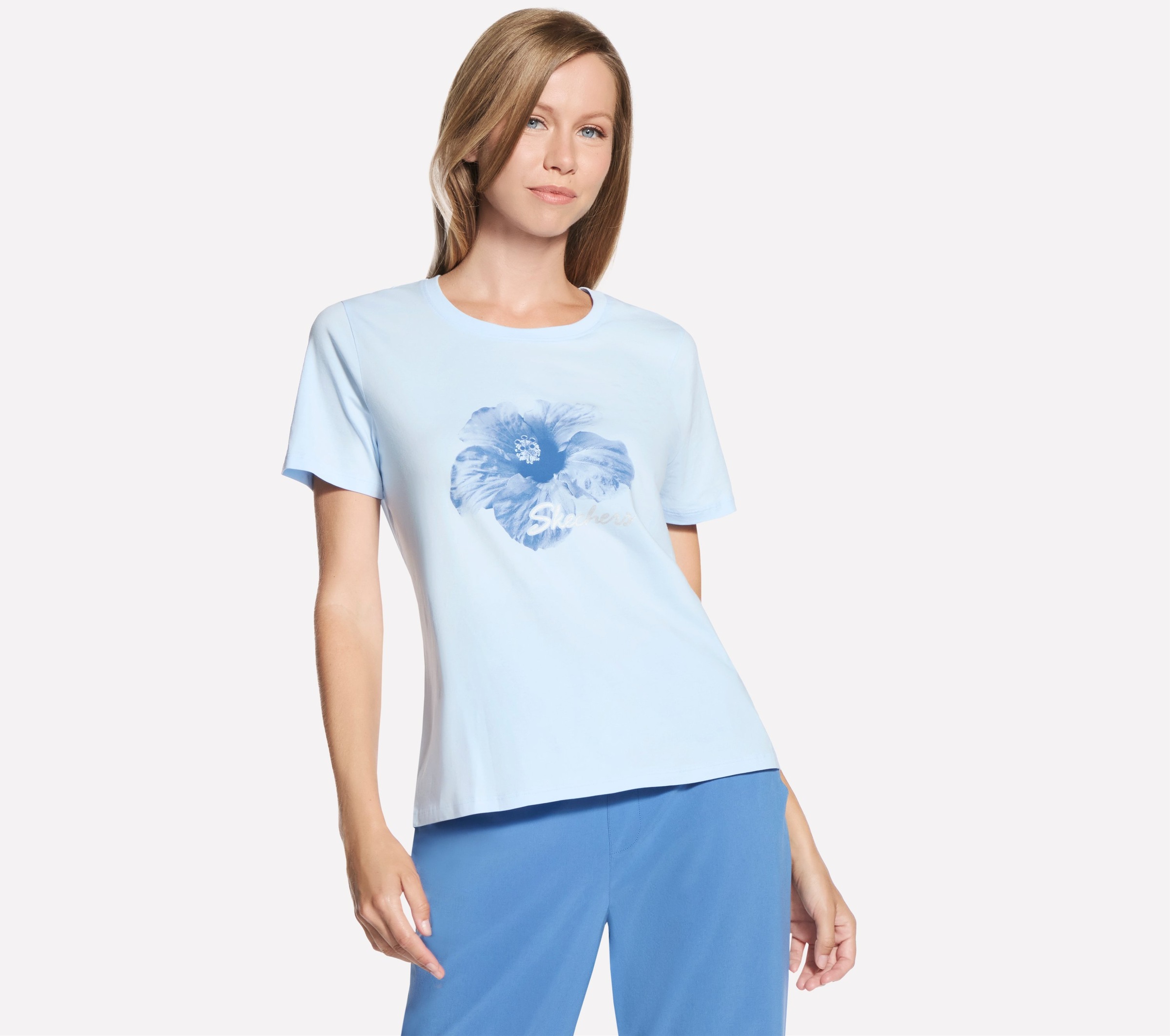 Skechers T-Shirt »Women's T- Shirt« aus Baumwolle und Elasthan, für Erwachsene, auch in grossen Grössen