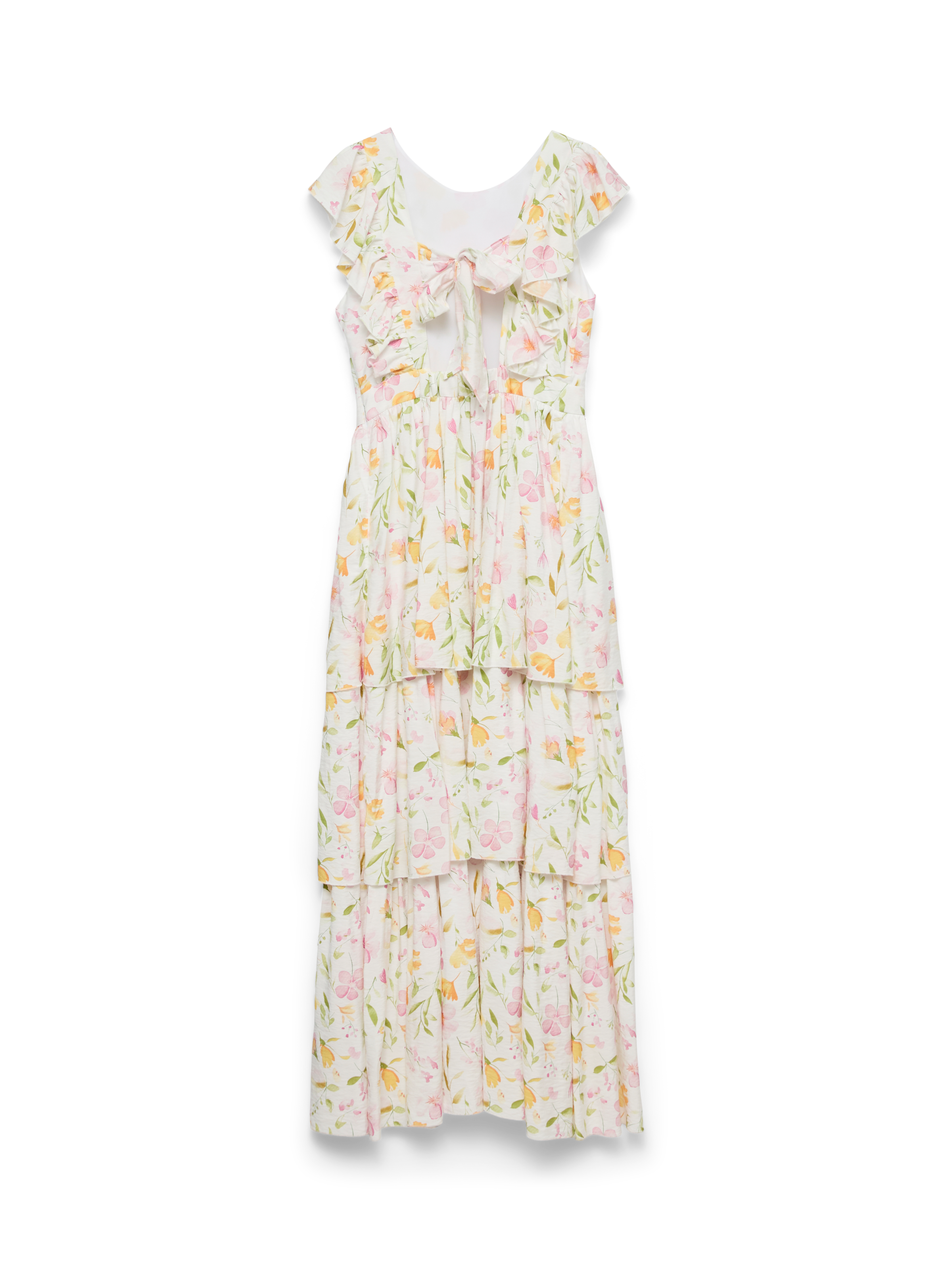 Image of Vero Moda Maxikleid "VMESTELLA SL MAXI DRESS EXP" Viskosemischung