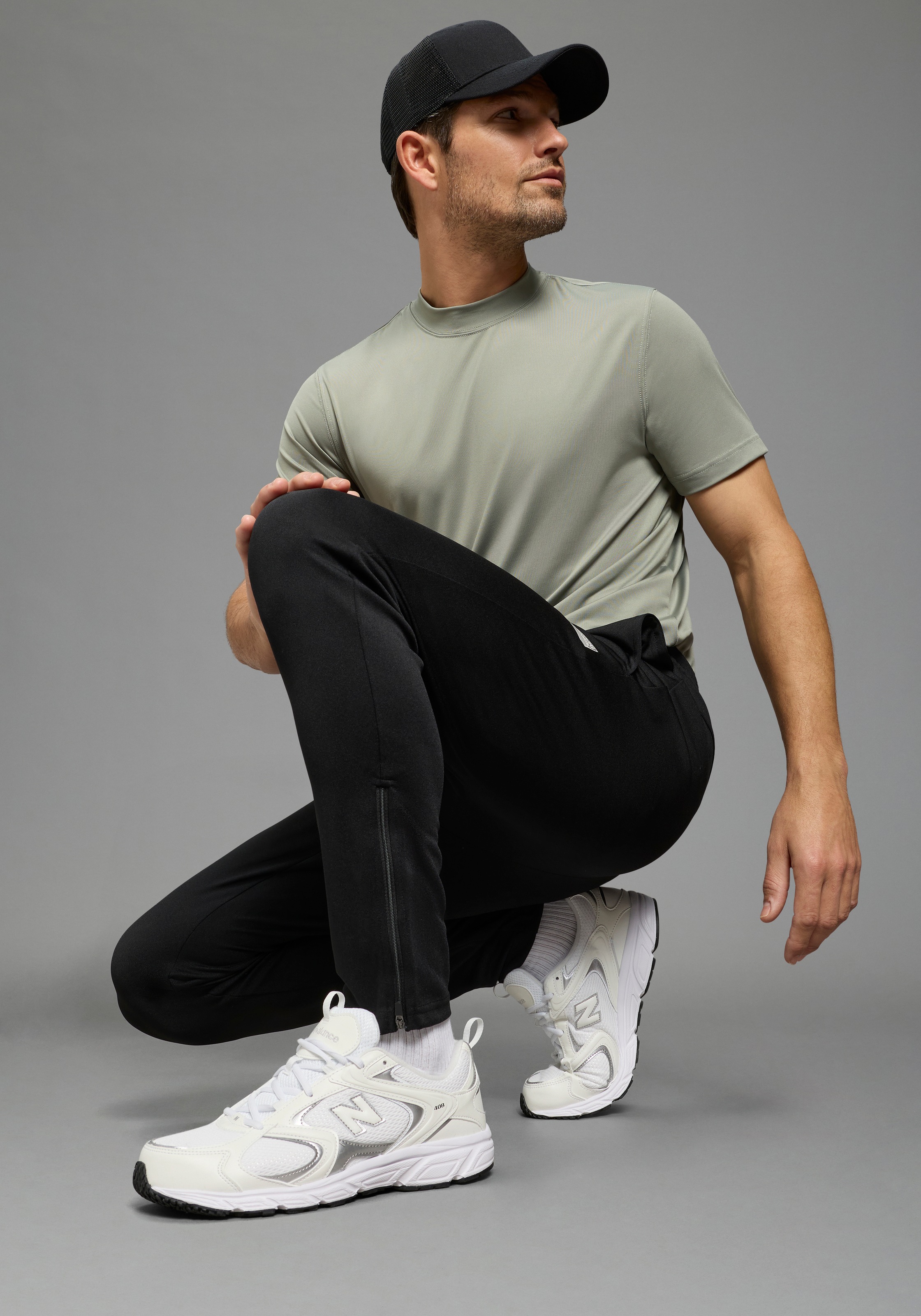 Image of Ocean Sportswear Funktionsshirt "atmungsaktiv, quick dry" schmal geschnitten, Kurzarm, schnell trocknend, unifarben