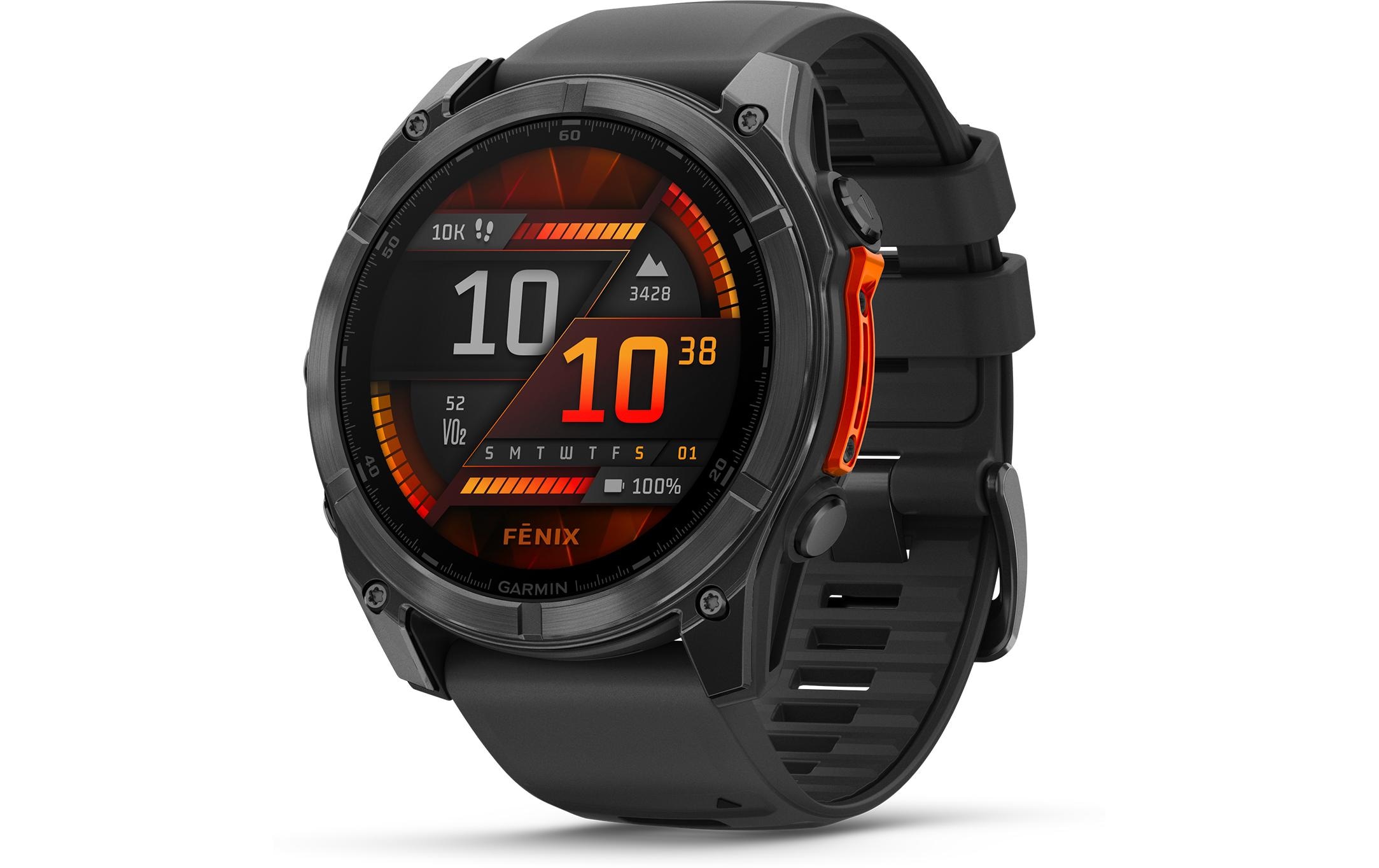 Garmin Smartwatch »Fenix 8 AMOLED, 47 mm«, (3,542 cm / 1,4 Zoll), 32 GB,)